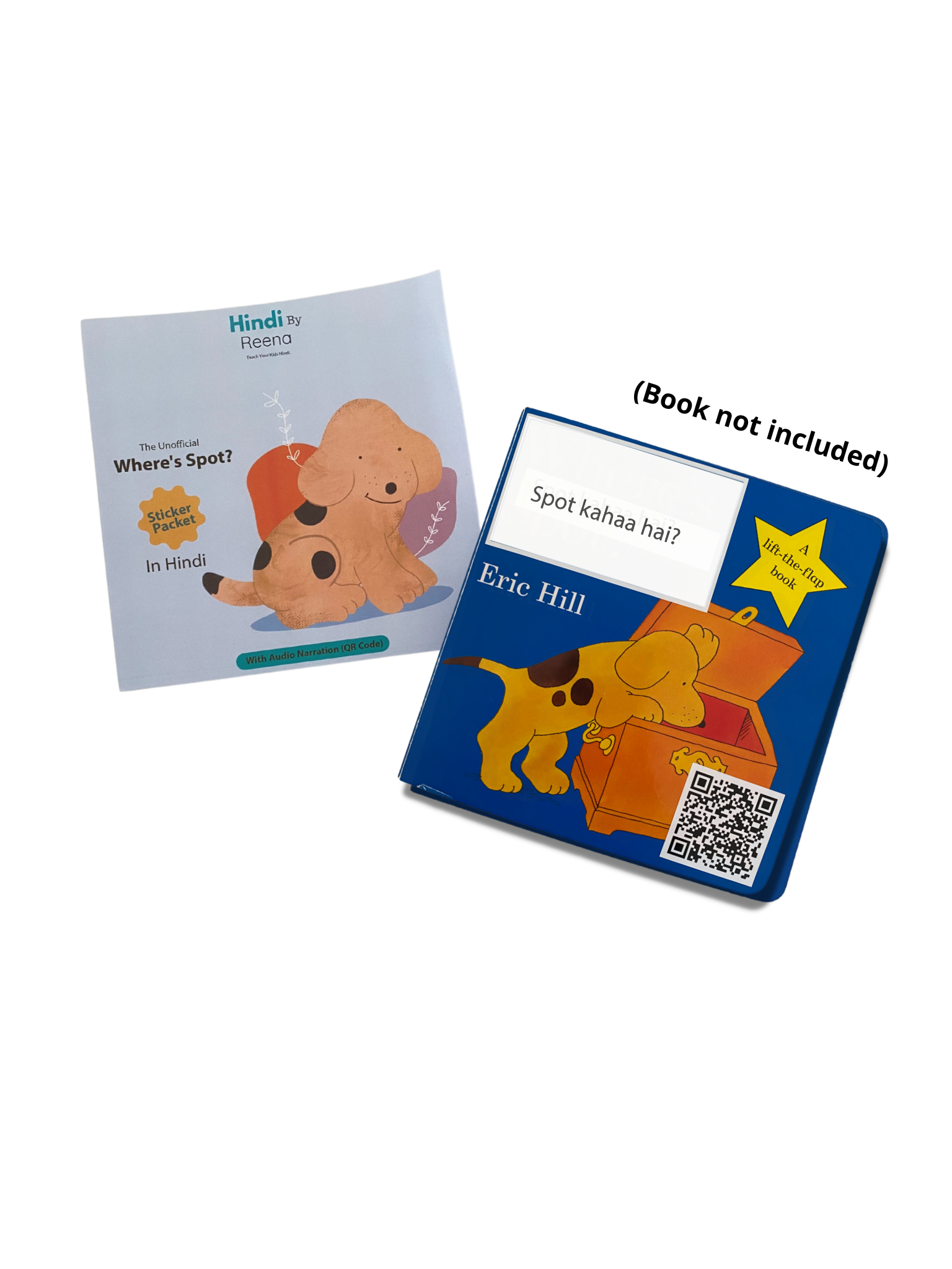 The Unofficial "where's Spot" Hindi Sticker Packet (with Audio)