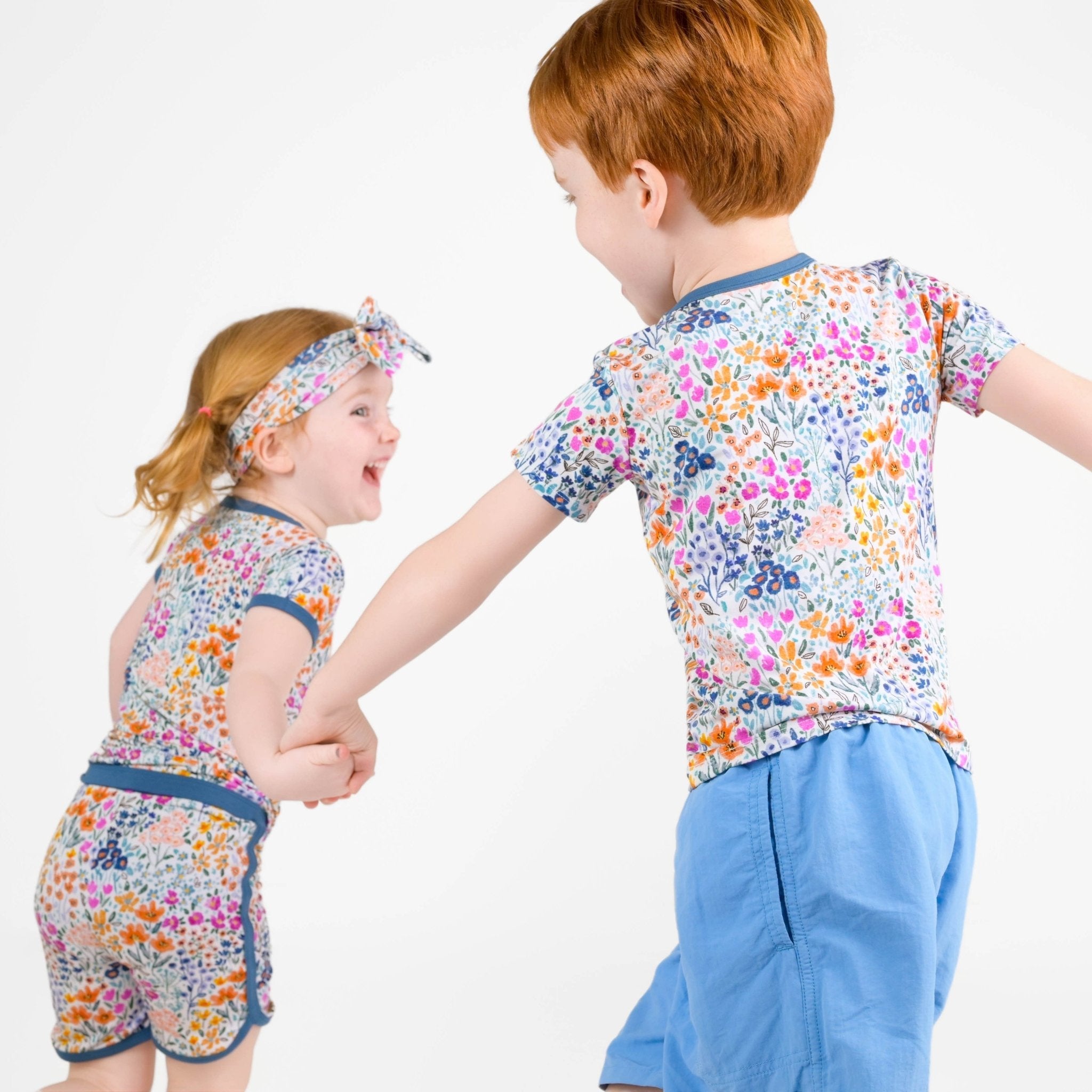 Whispering Wildflowers Kids' Short Sleeve T-shirt