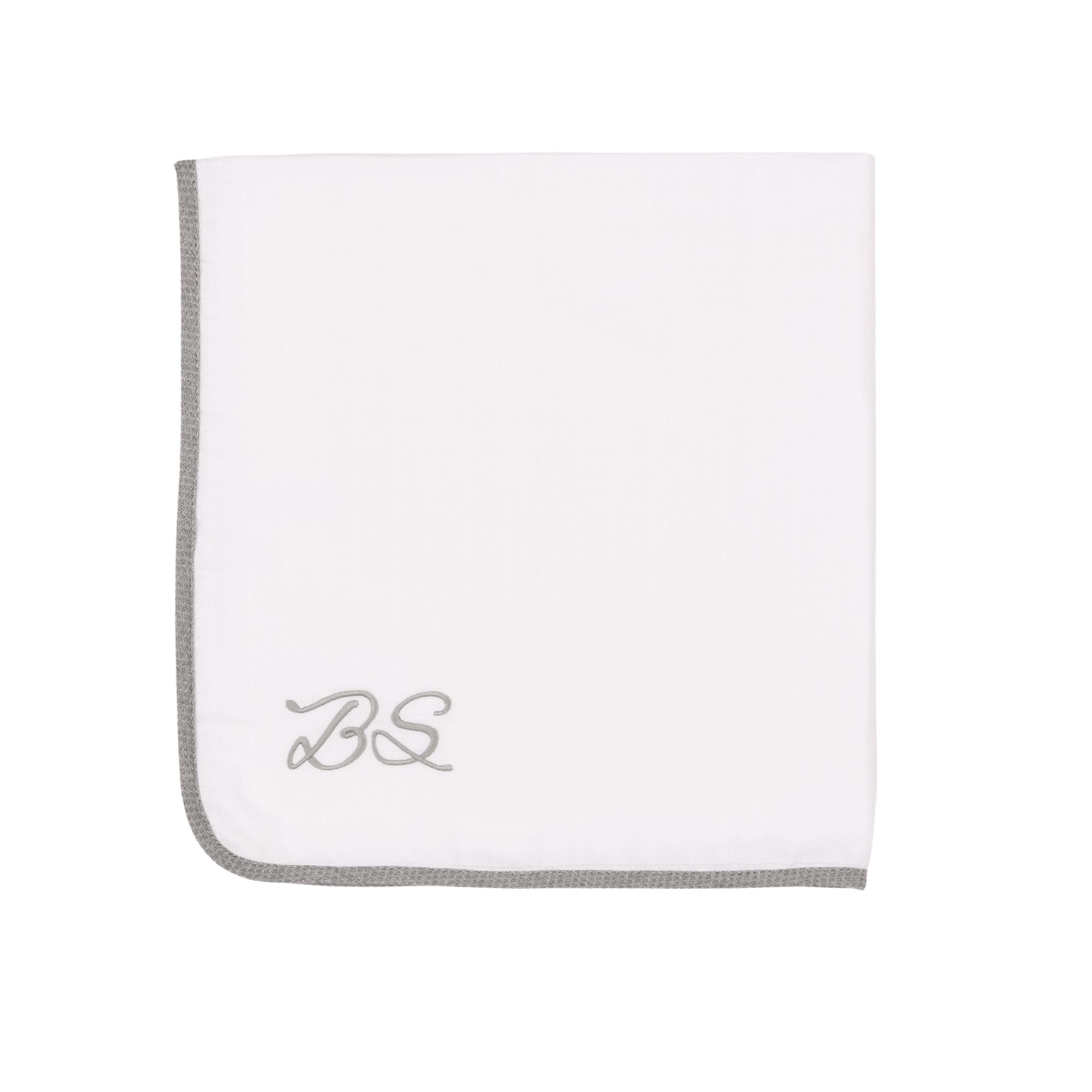 Mon Beau Trousseau | Boys White Muslin Square