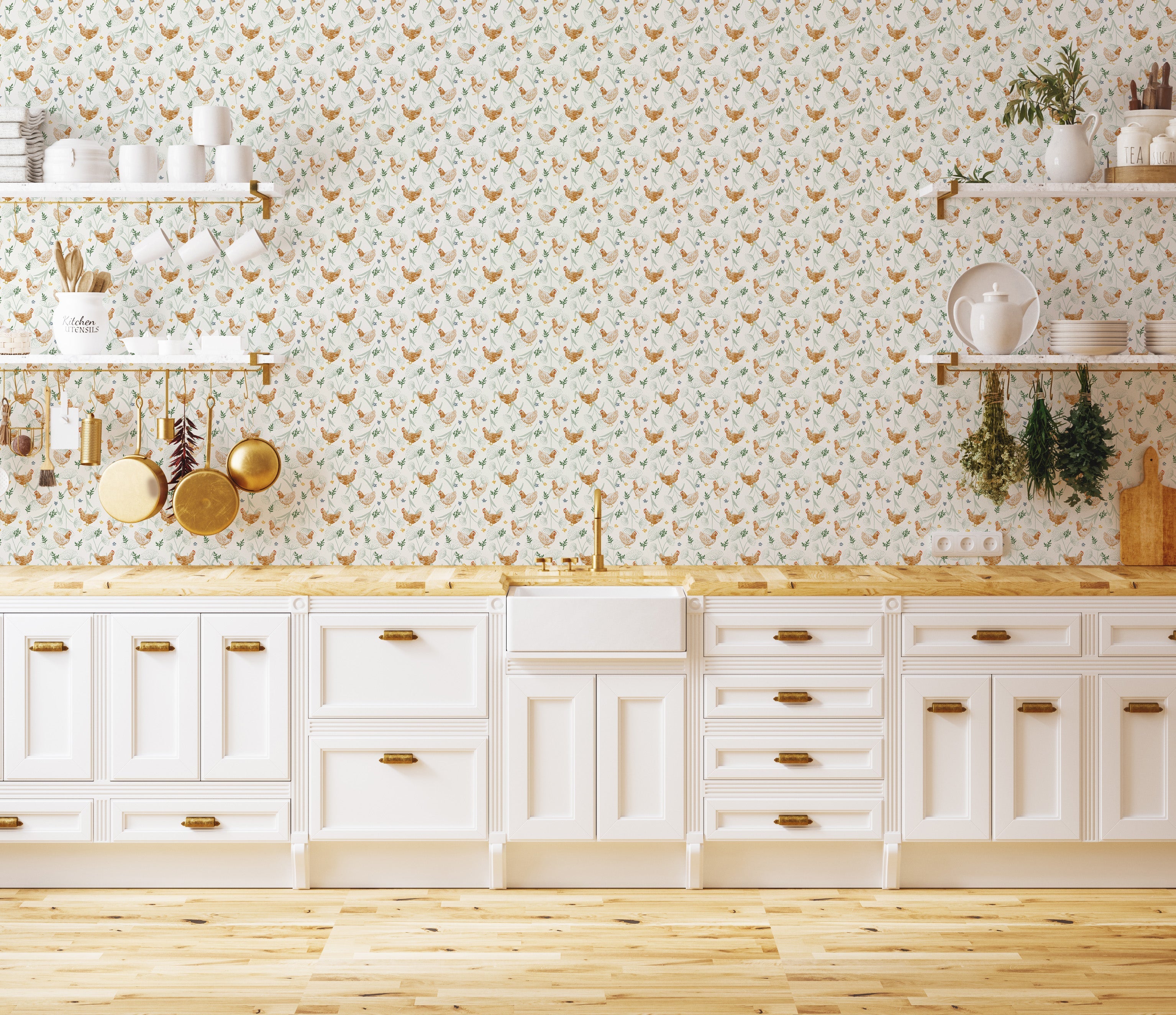 Henrietta Wallpaper By Fede Volpato