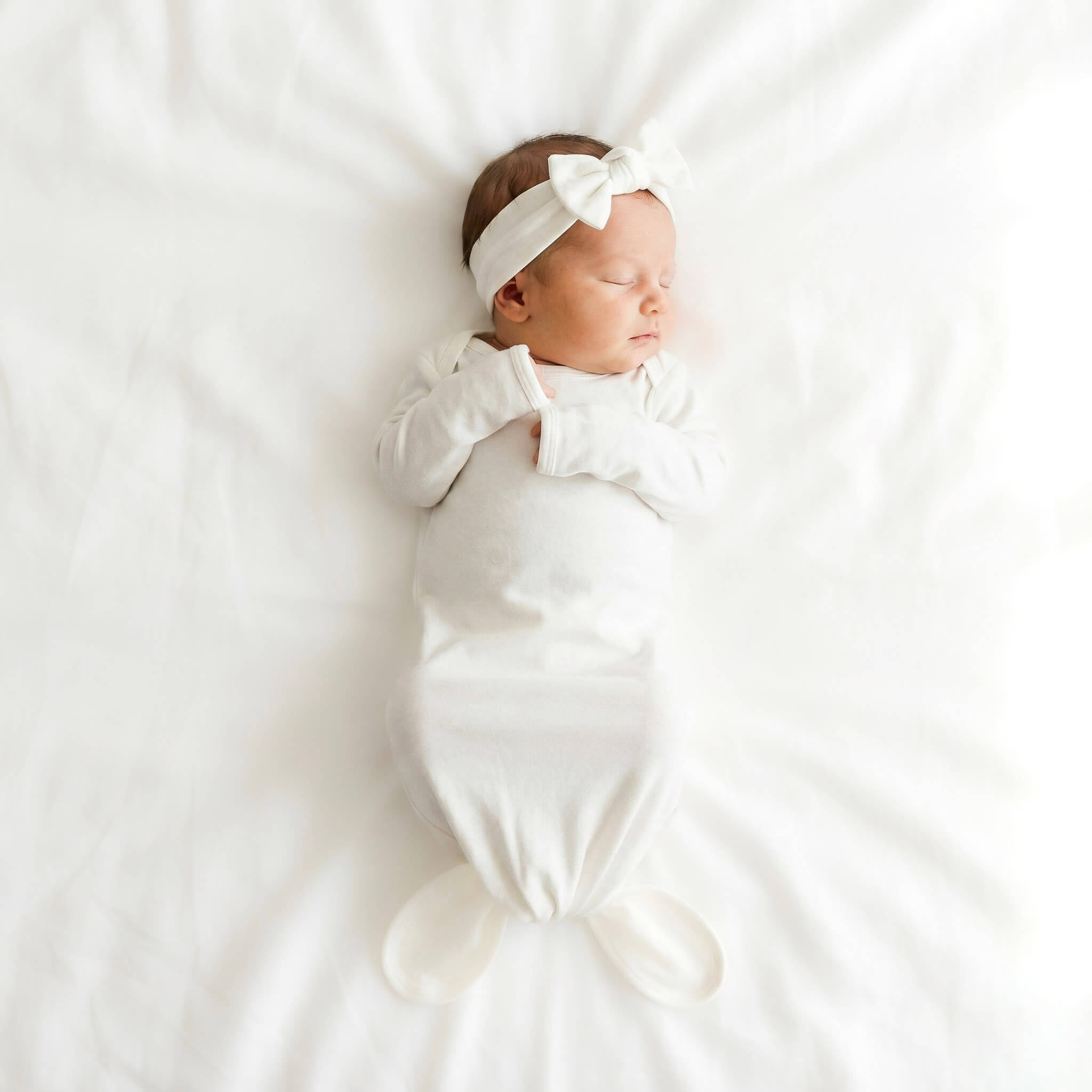 Knotted Gown Set - Headband