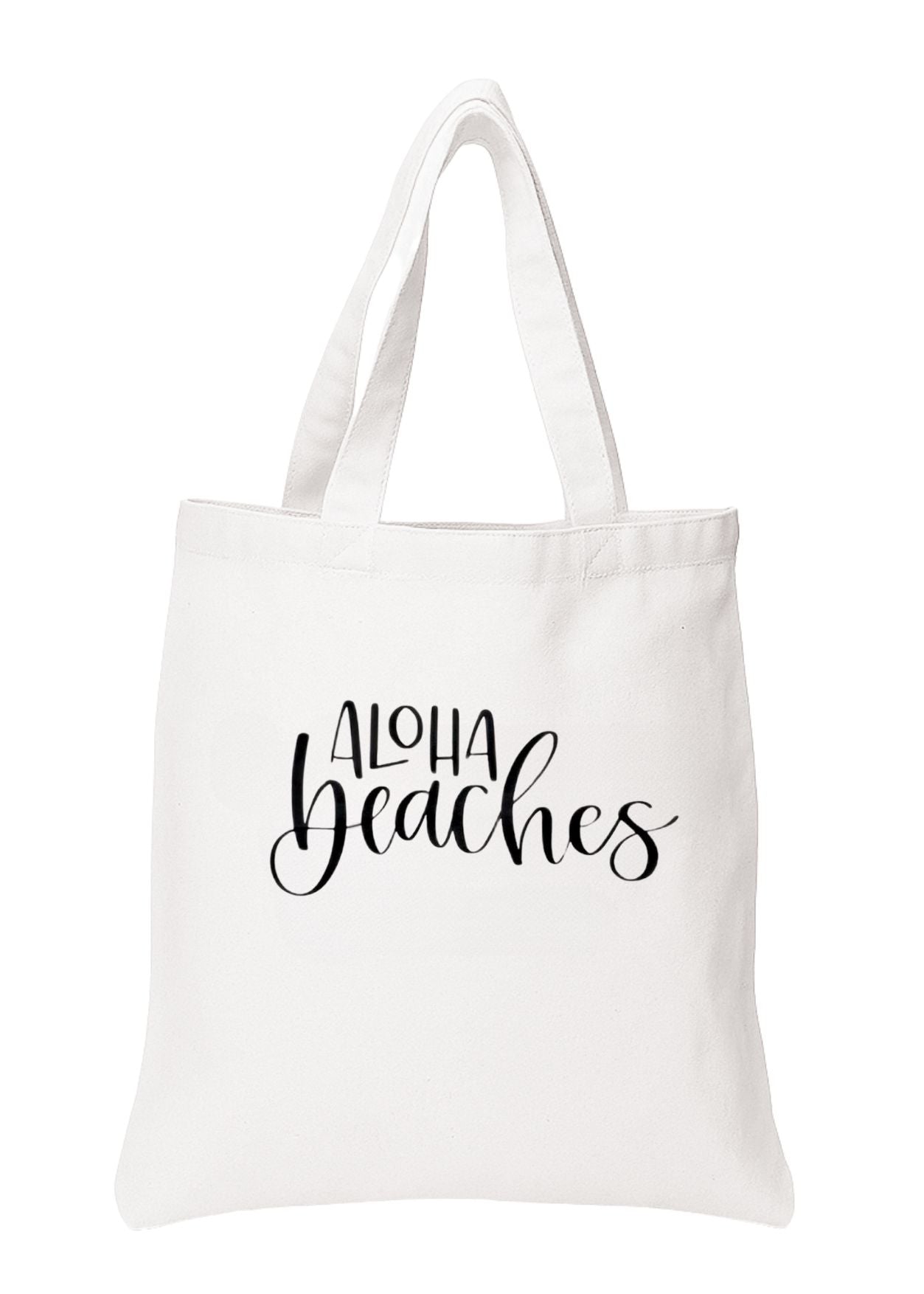 Aloha Beaches White Bag