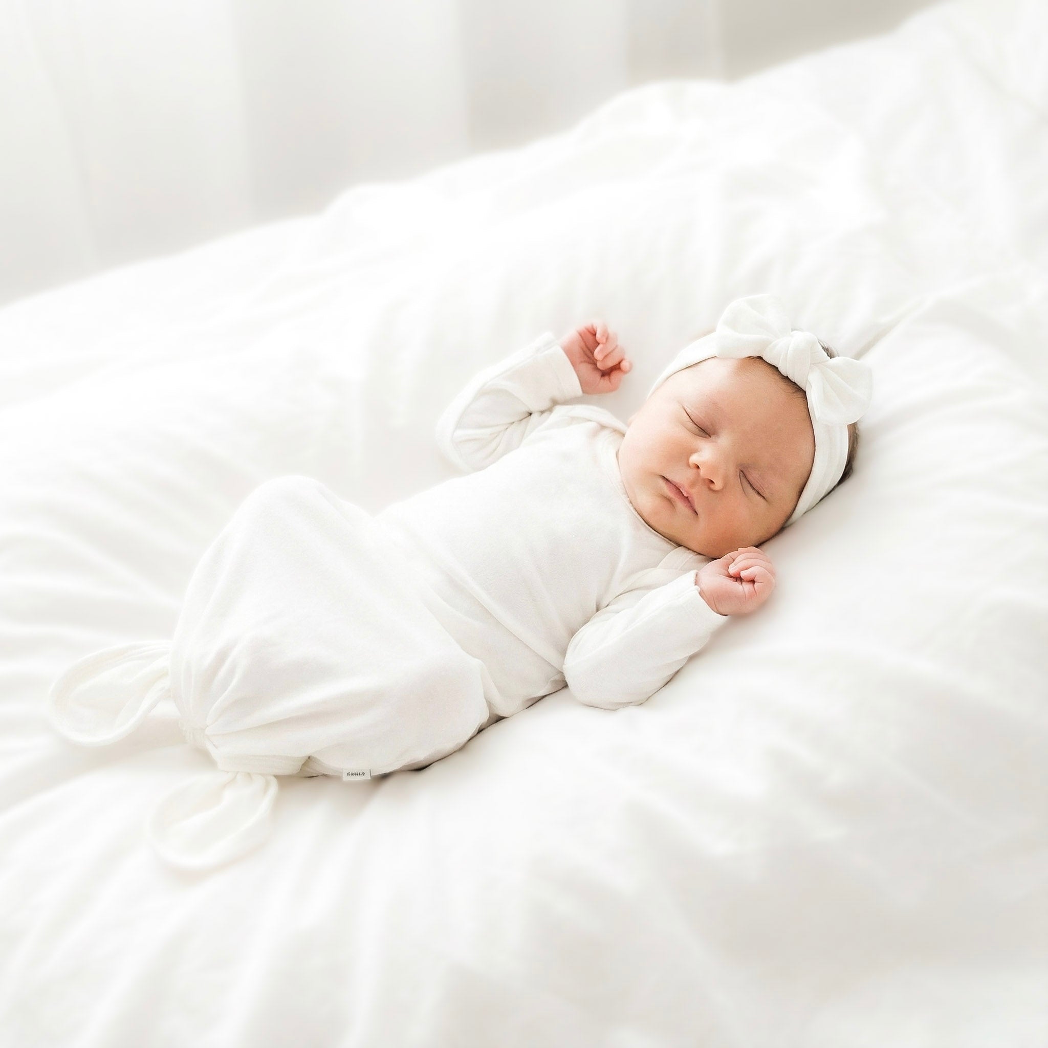 Knotted Gown Set - Headband