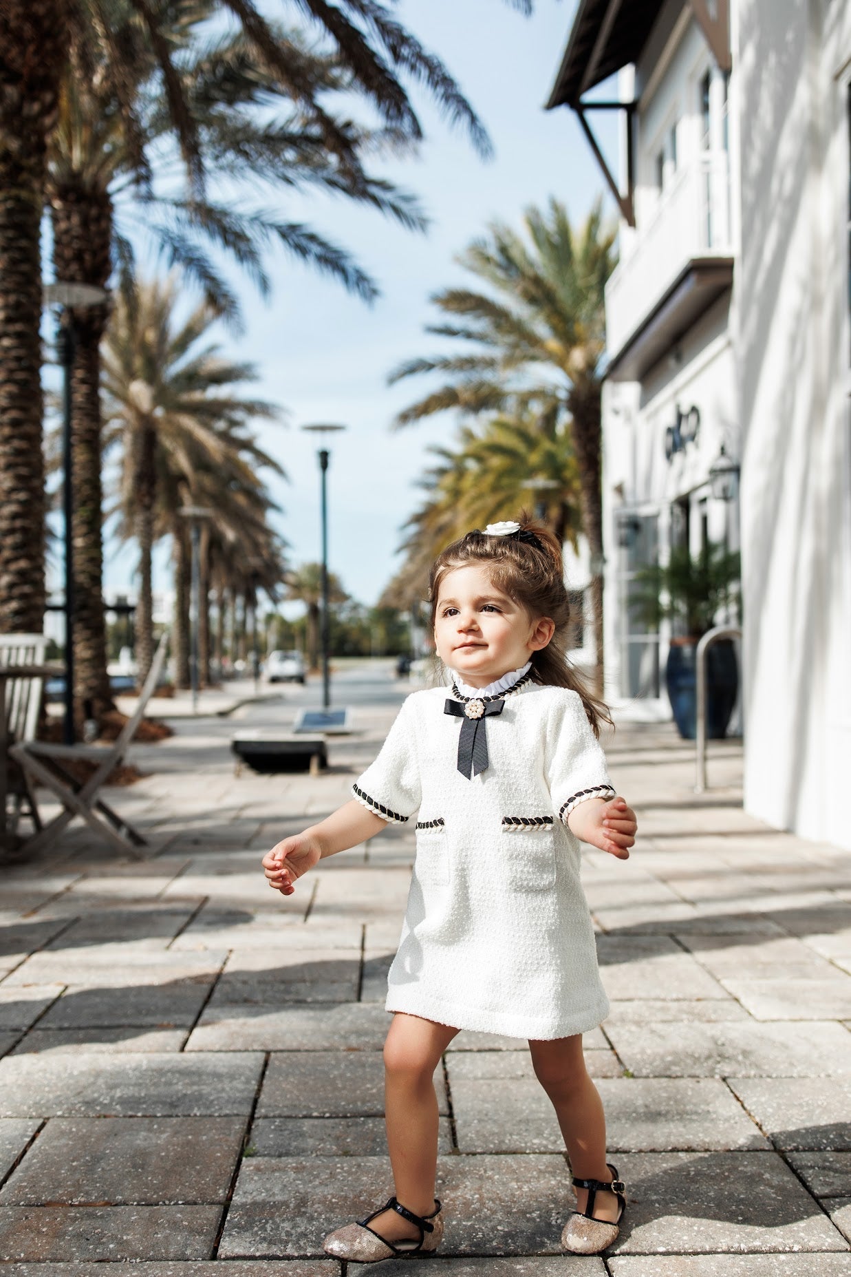 Aurelia Tweed Dress