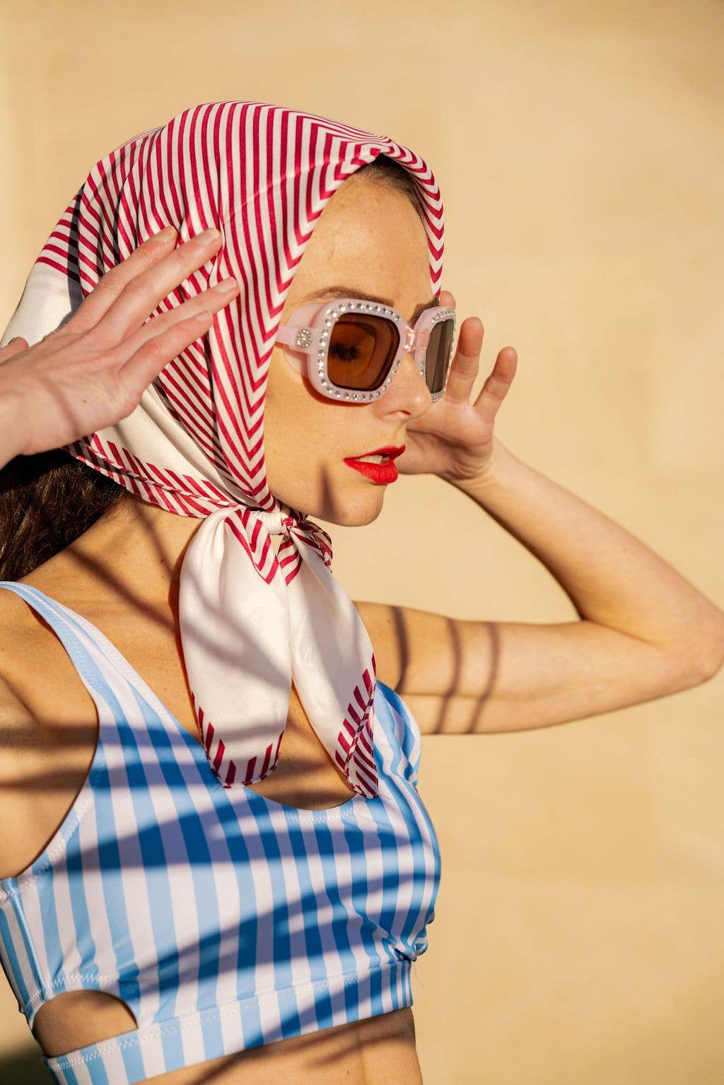Rose Quartz Bring Vibrancy Swim Goggles