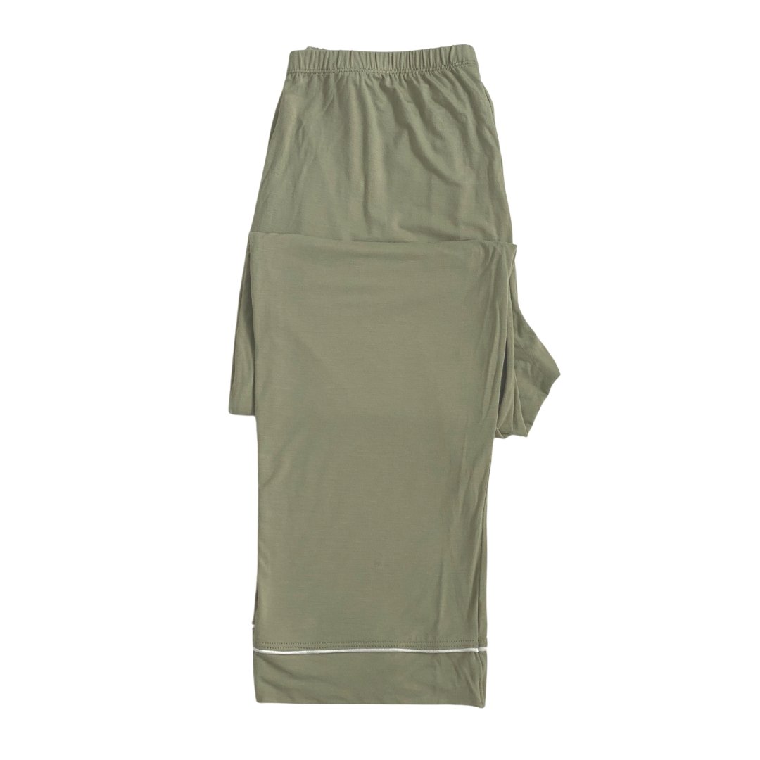 Women's Long Sleeve Pajama Set In Sage