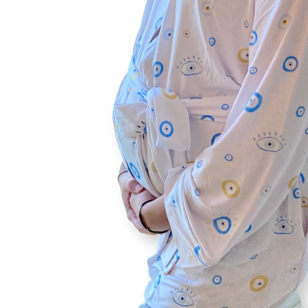 Women's Lounge Robe- Eye See You