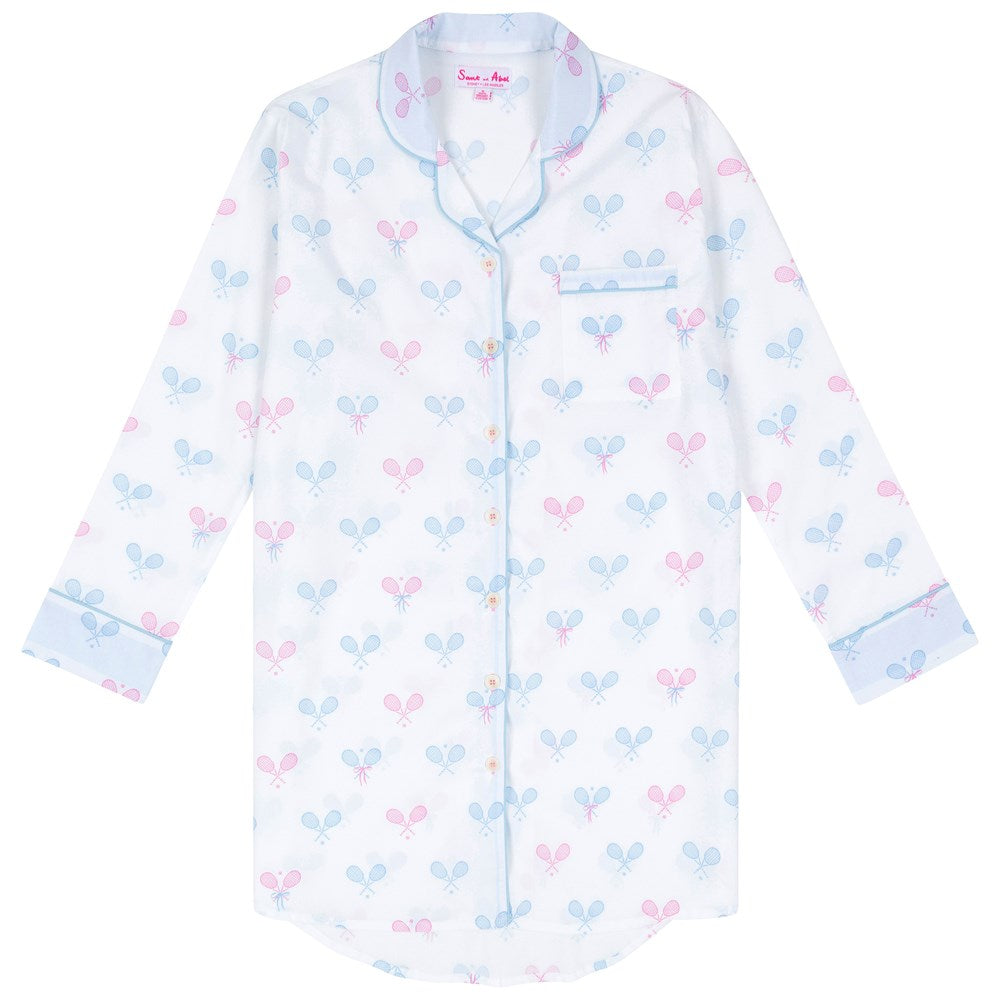 Women's Tennis Bows Night Shirt