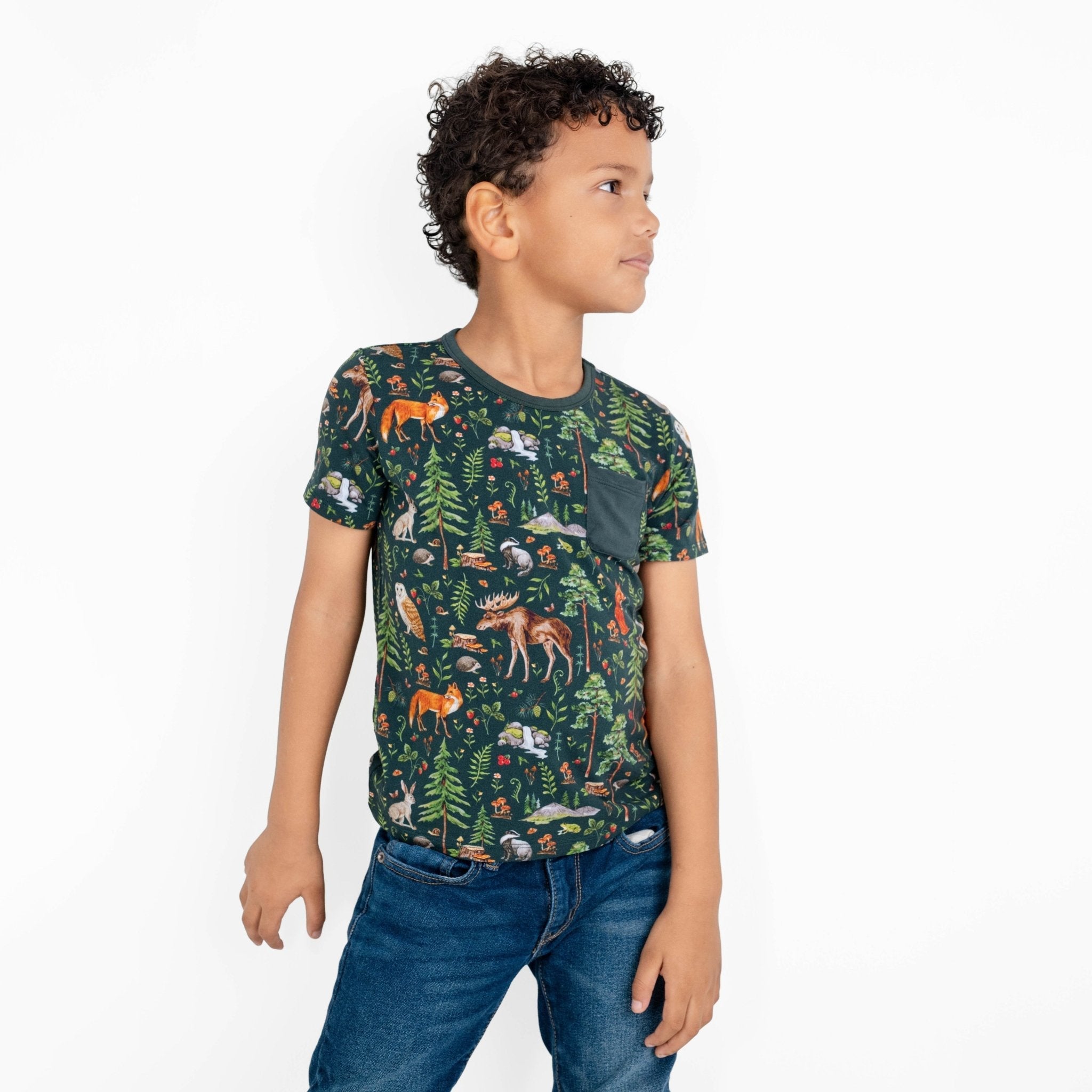 Wood You Be My Friend Kids' Short Sleeve T-shirt