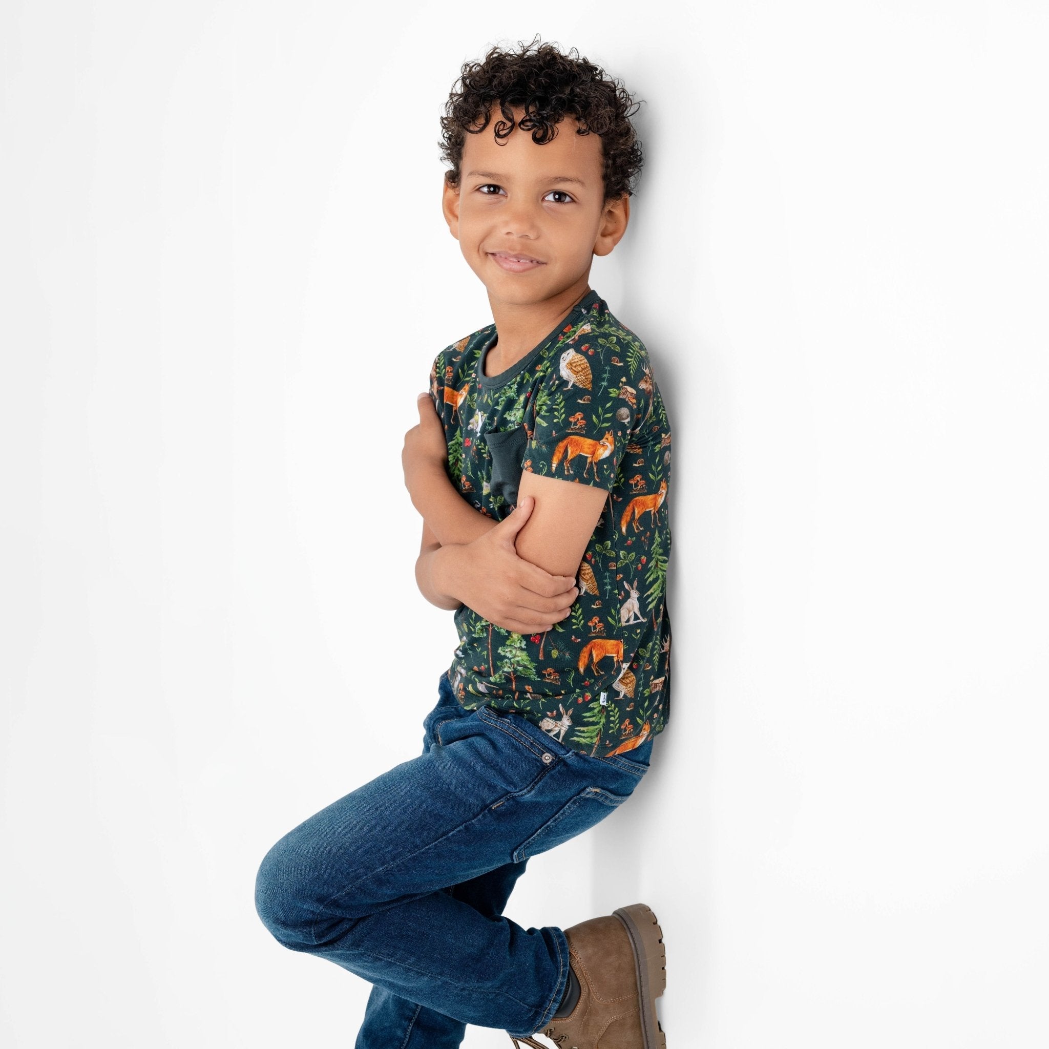 Wood You Be My Friend Kids' Short Sleeve T-shirt