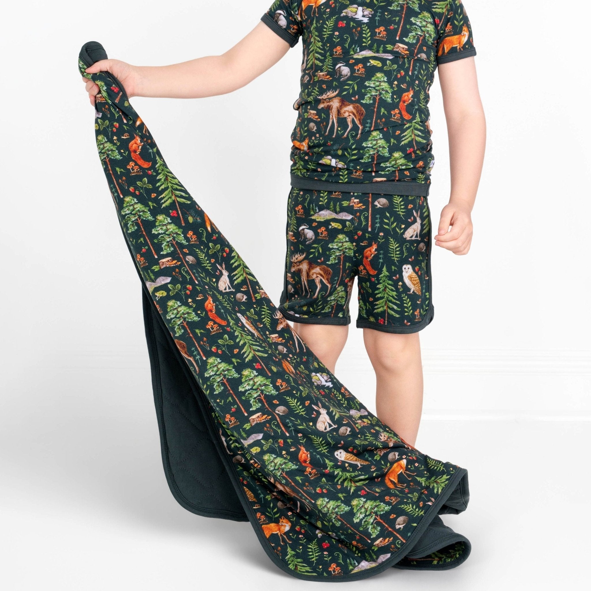 Wood You Be My Friend Mini Quilted Blanket