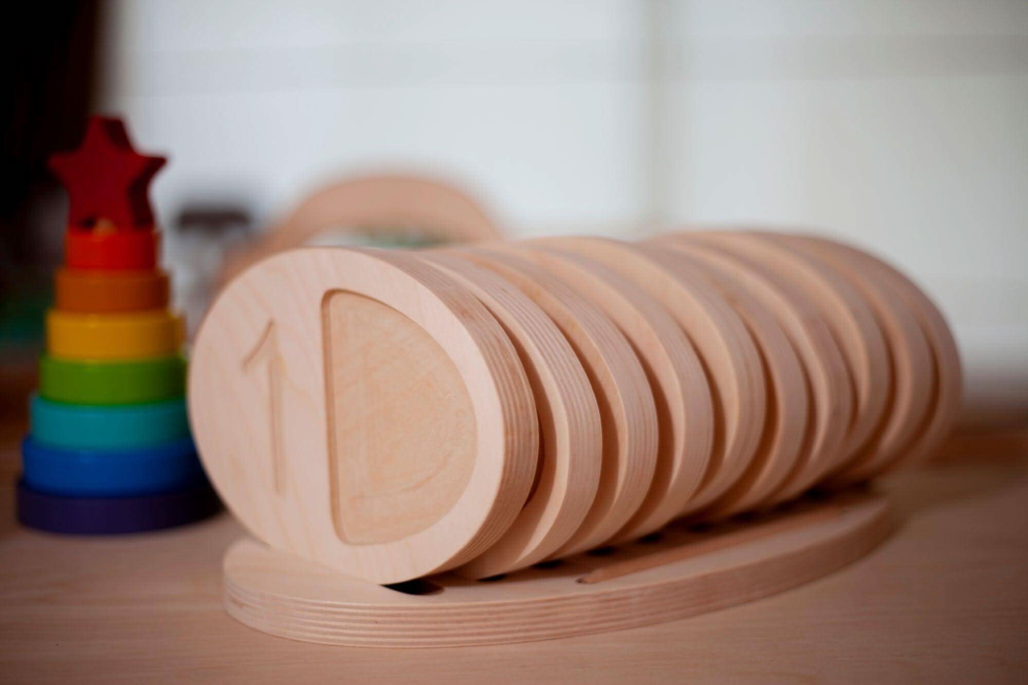 Wooden Tracing Board For Toddlers