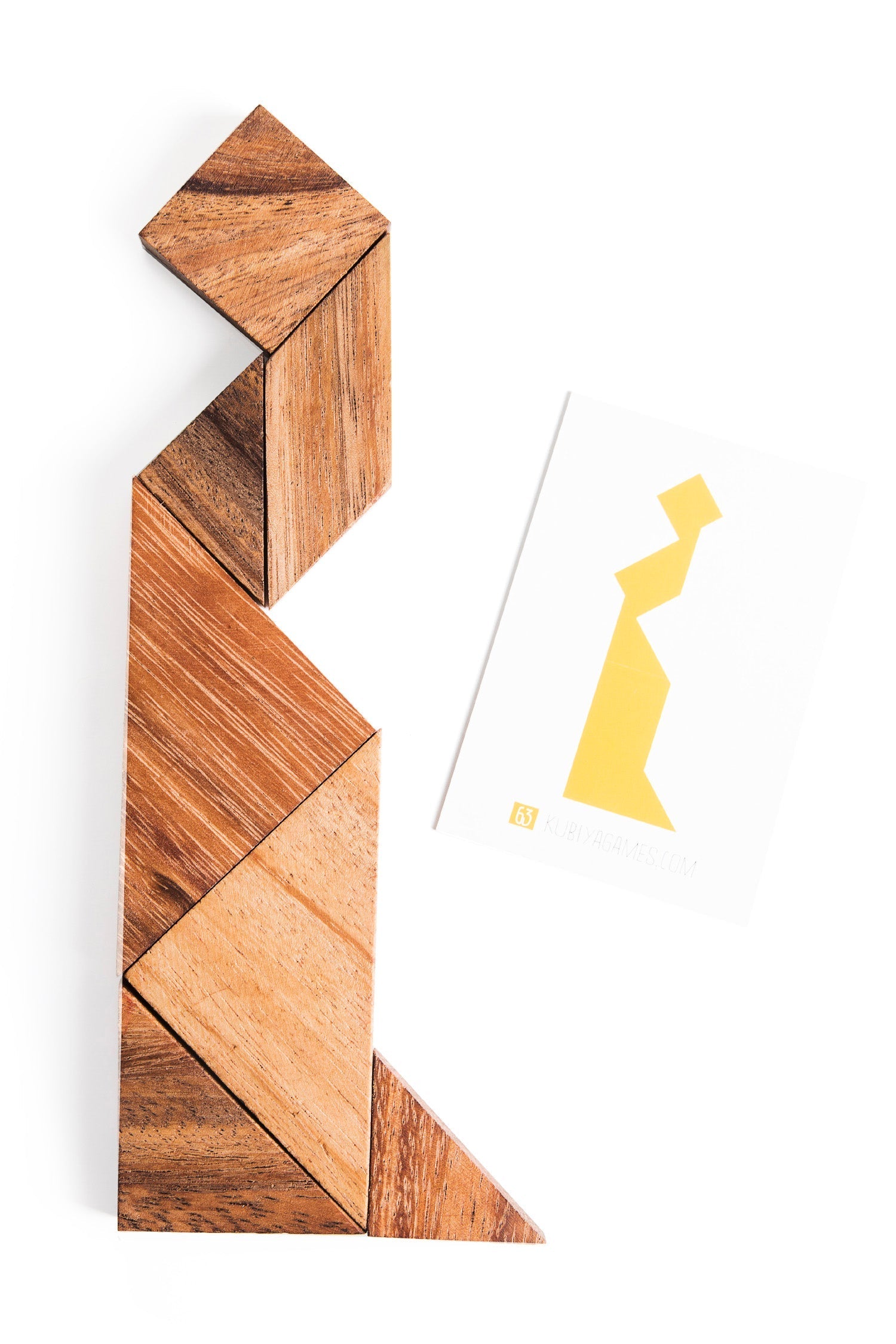 Tangram Puzzle - Two Sets With 65 Challenge Cards