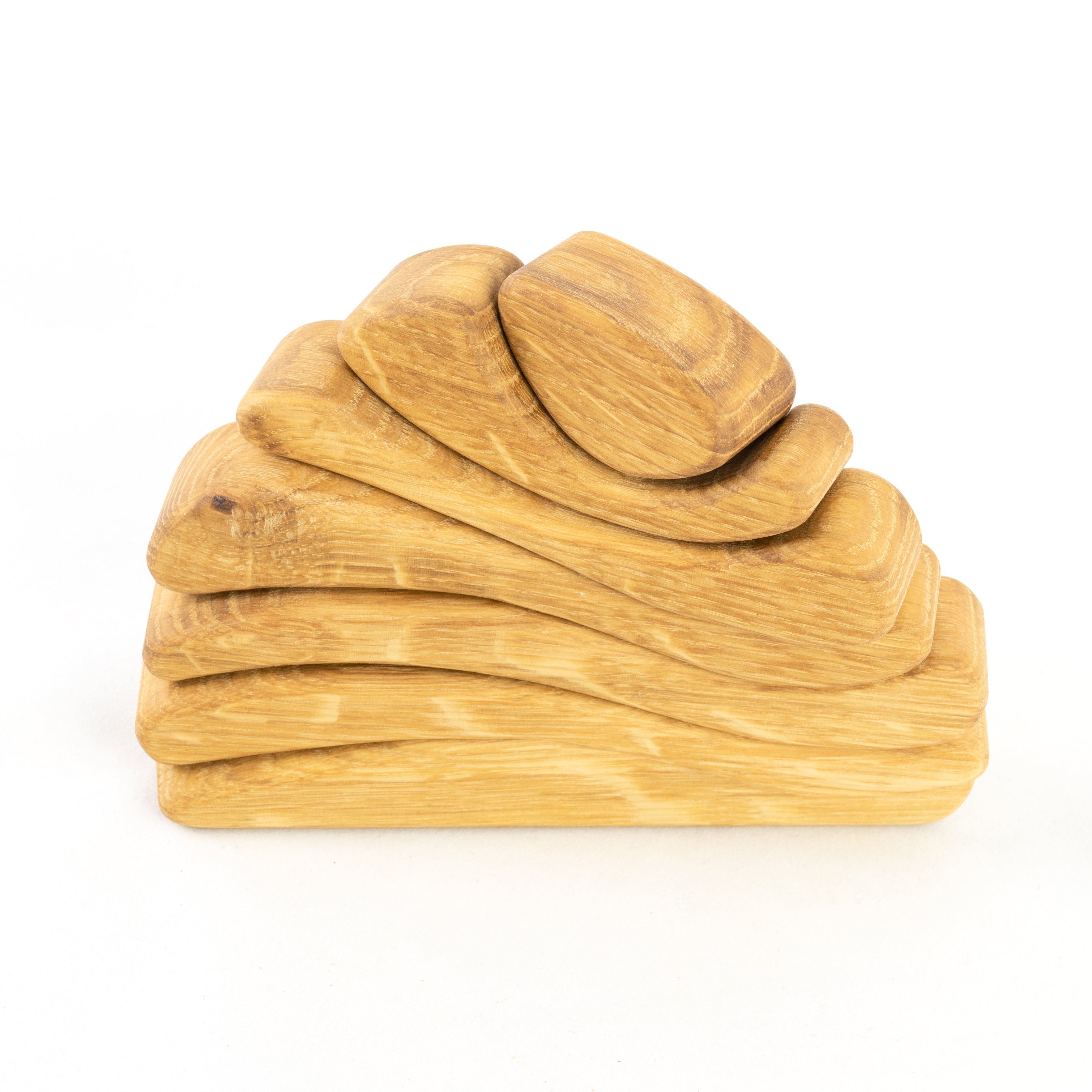 Natural Wood Stacking Toy