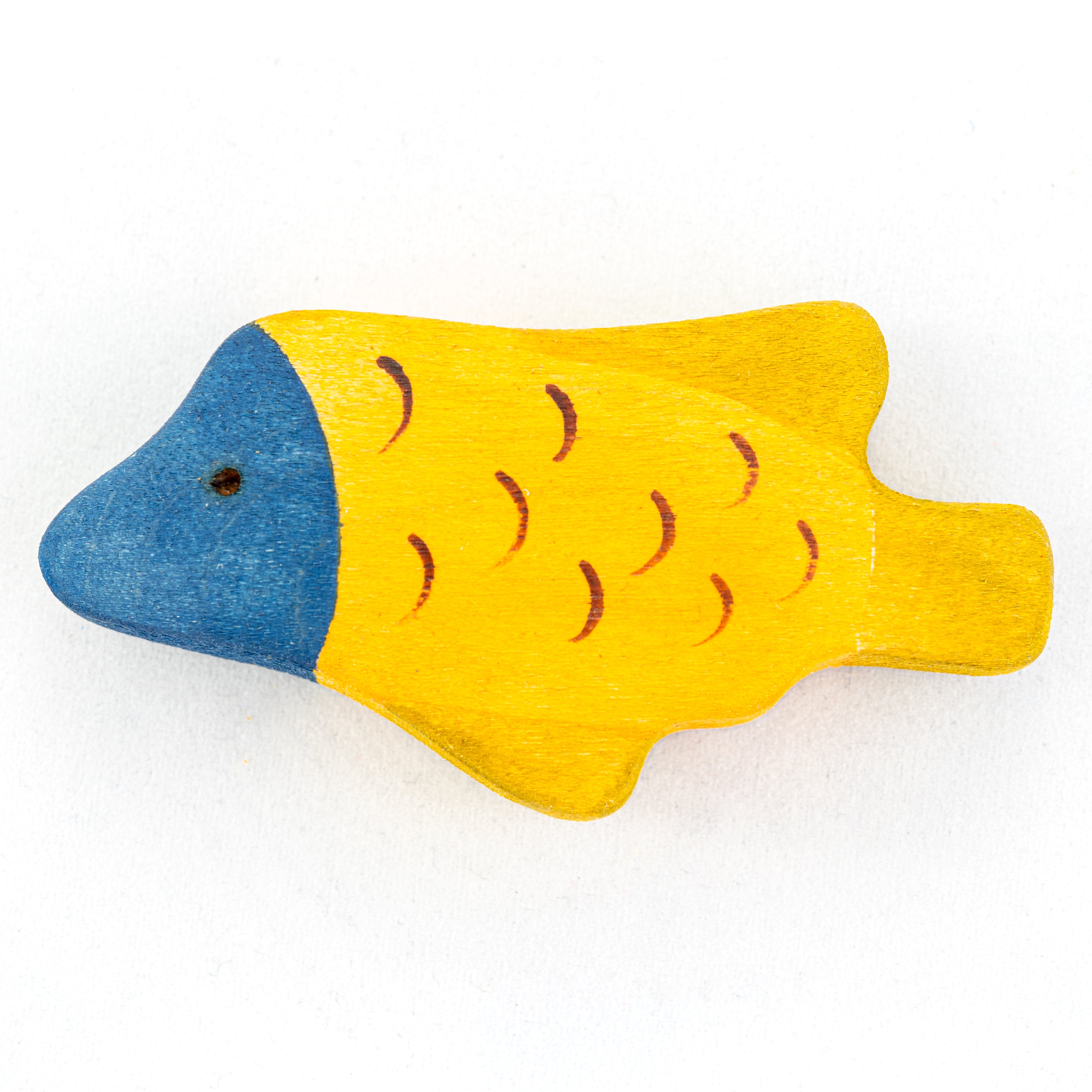 Wooden Fish Figurines Toys- 11 Pieces