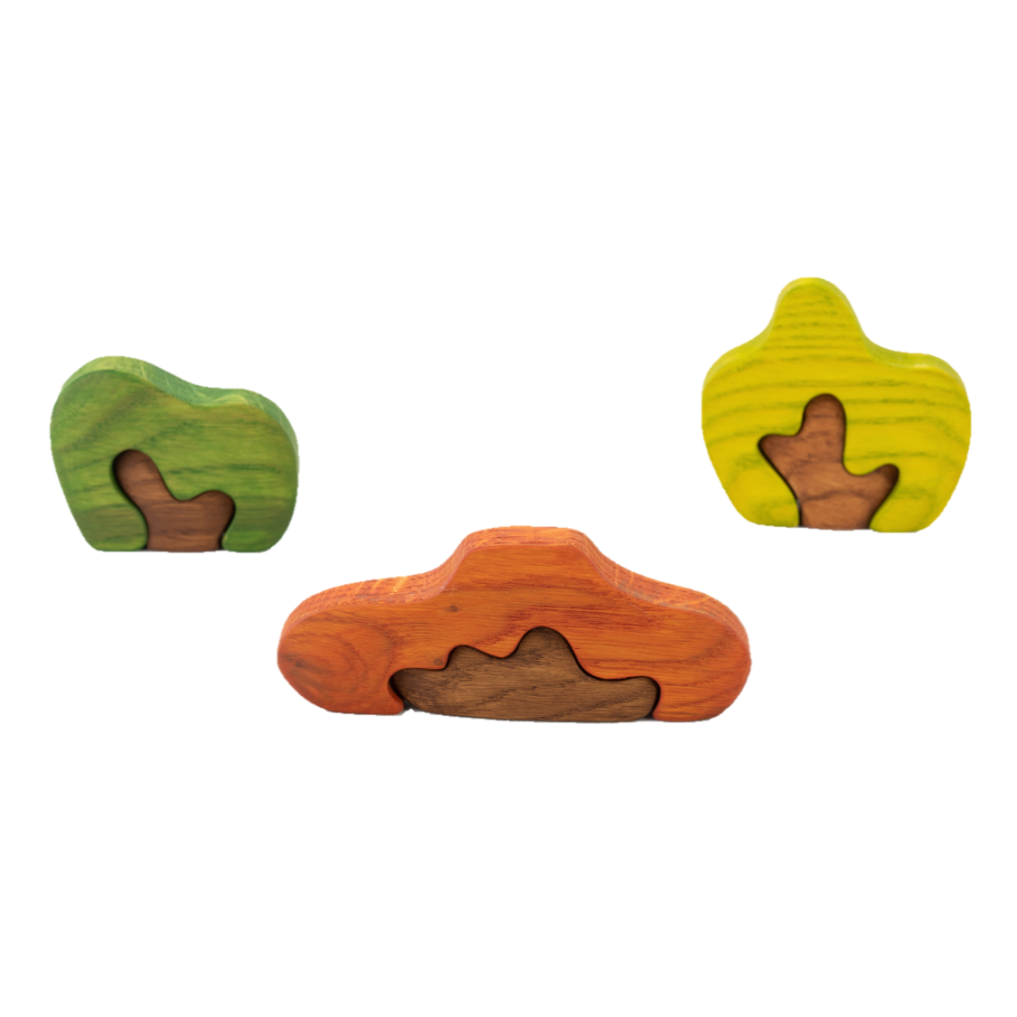 Wooden Bushes Set Puzzle