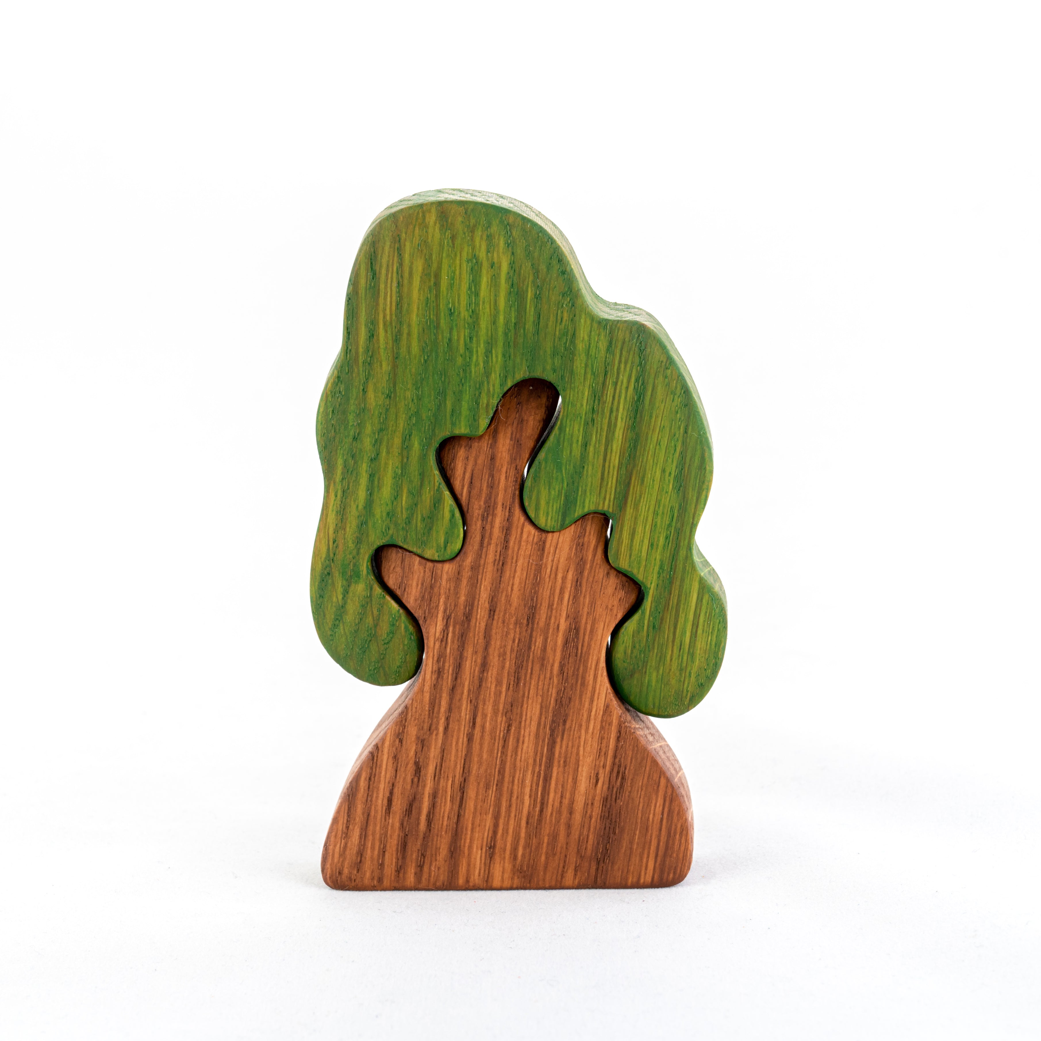 Wooden Oak Tree Puzzle