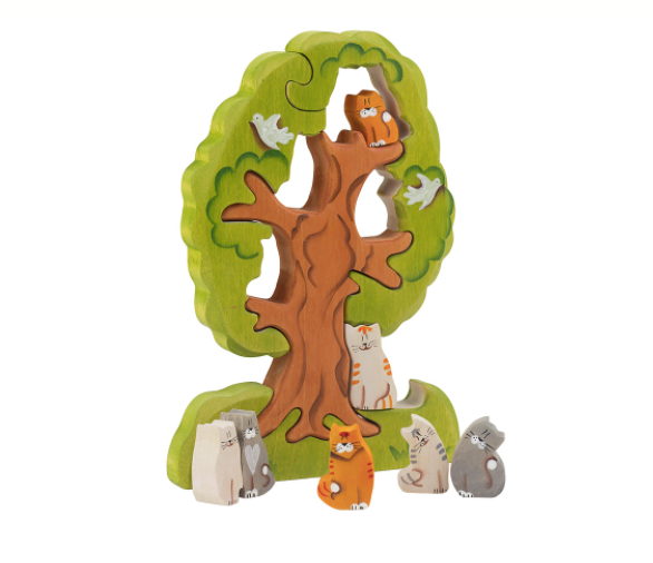 Cats On The Tree Puzzle