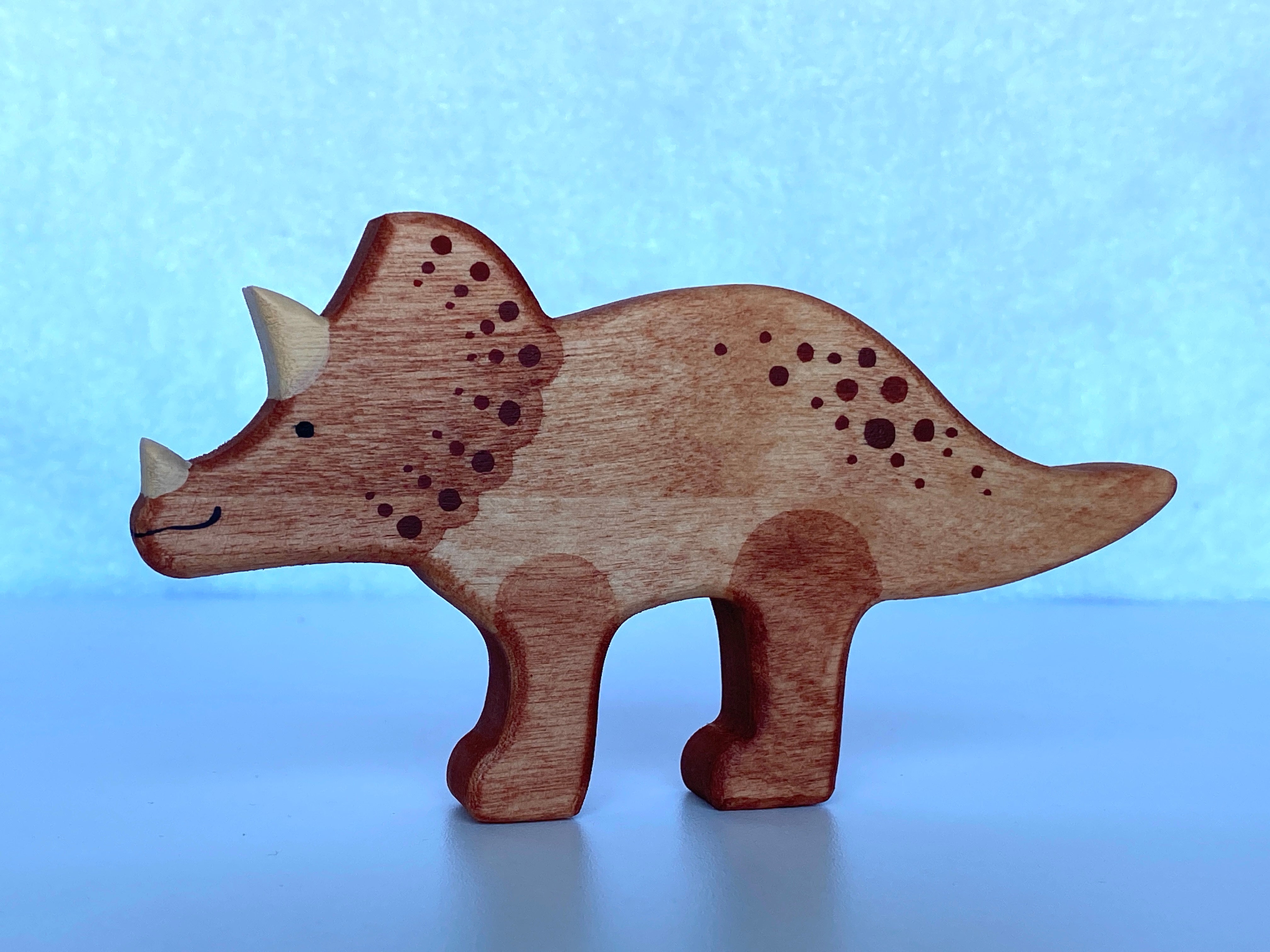 Wooden Dinosaur Set Of 7
