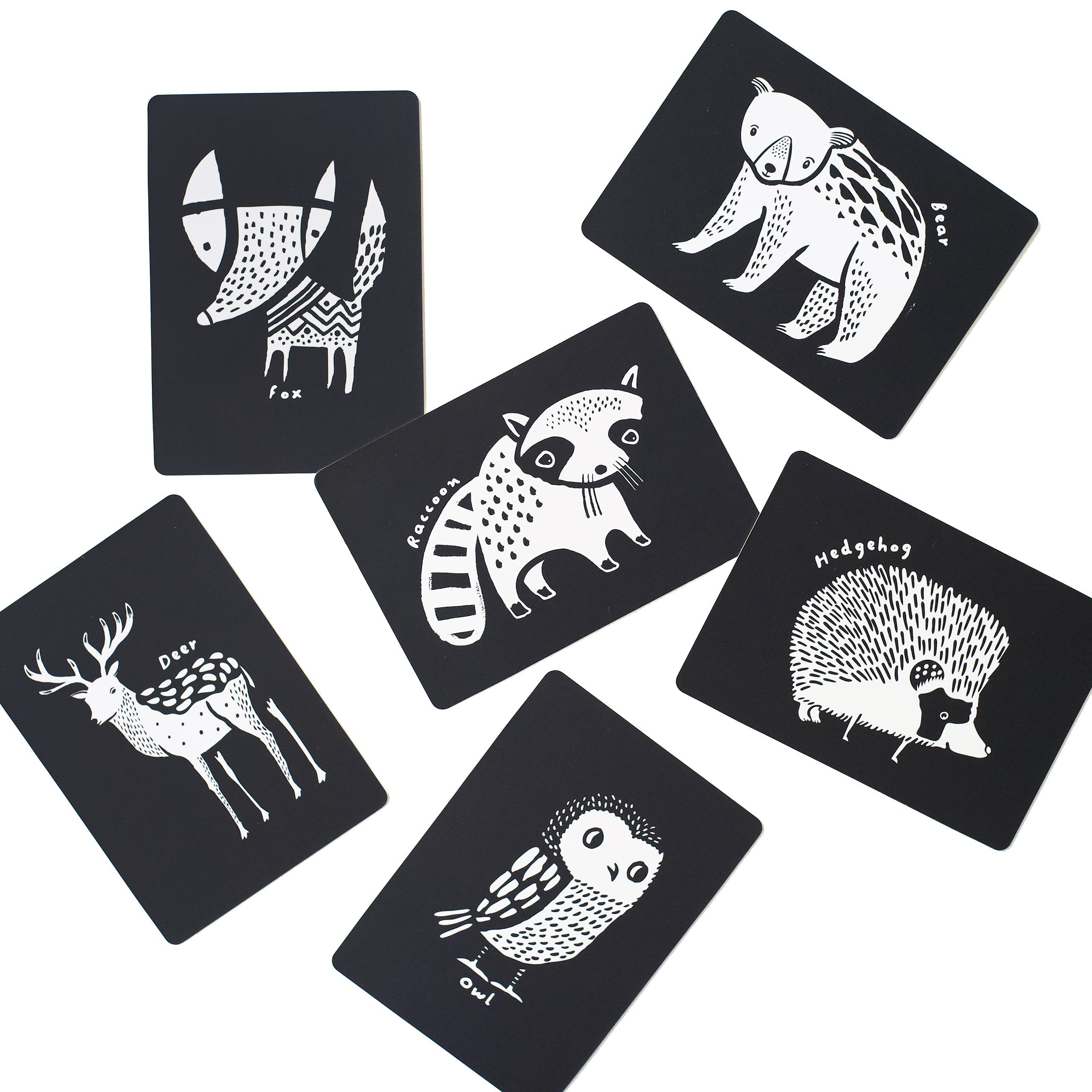 Art Cards For Baby - Woodland Collection