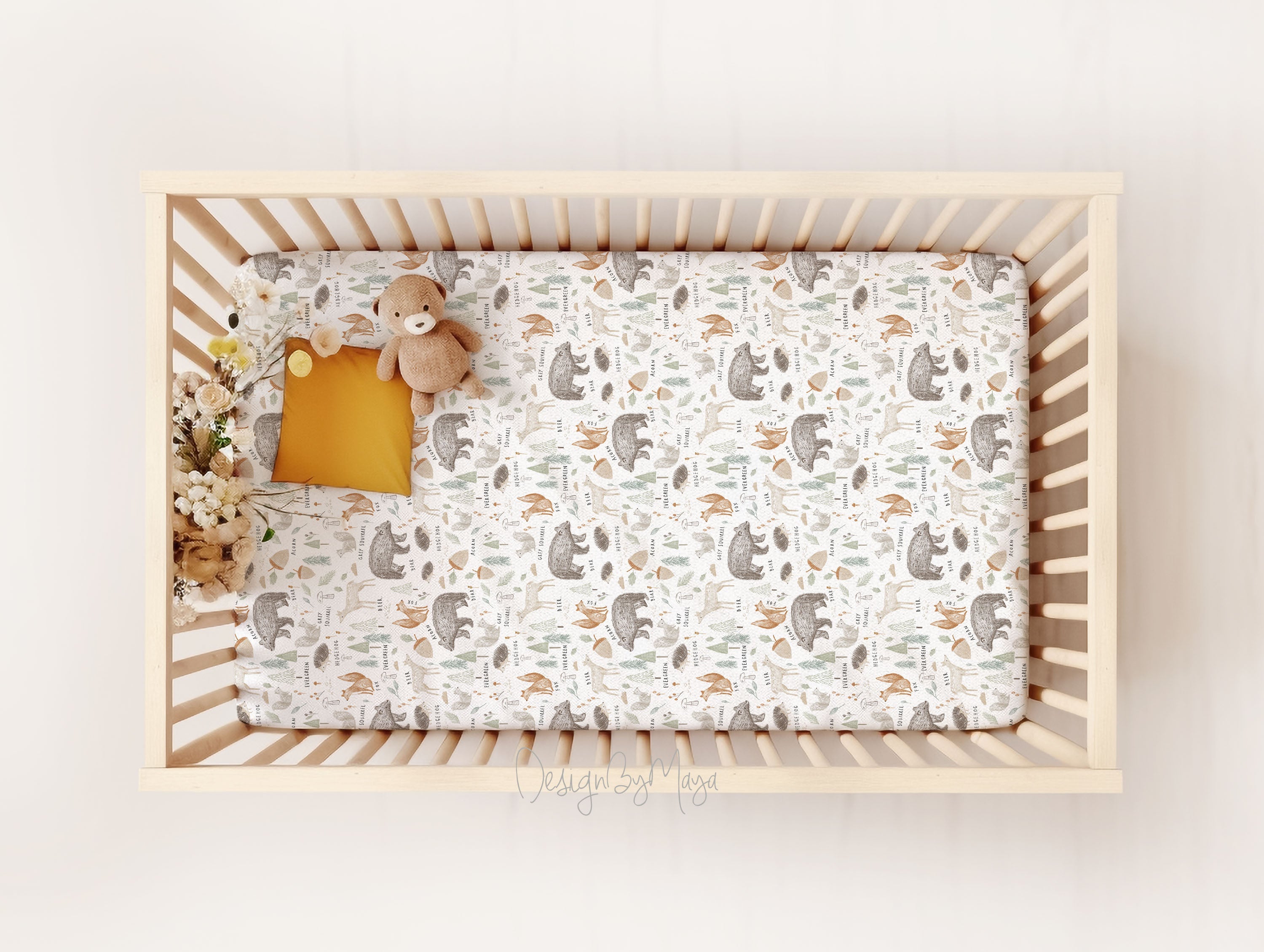 Baby Dogs Crib Sheet - Minky / Jersey Crib Sheet