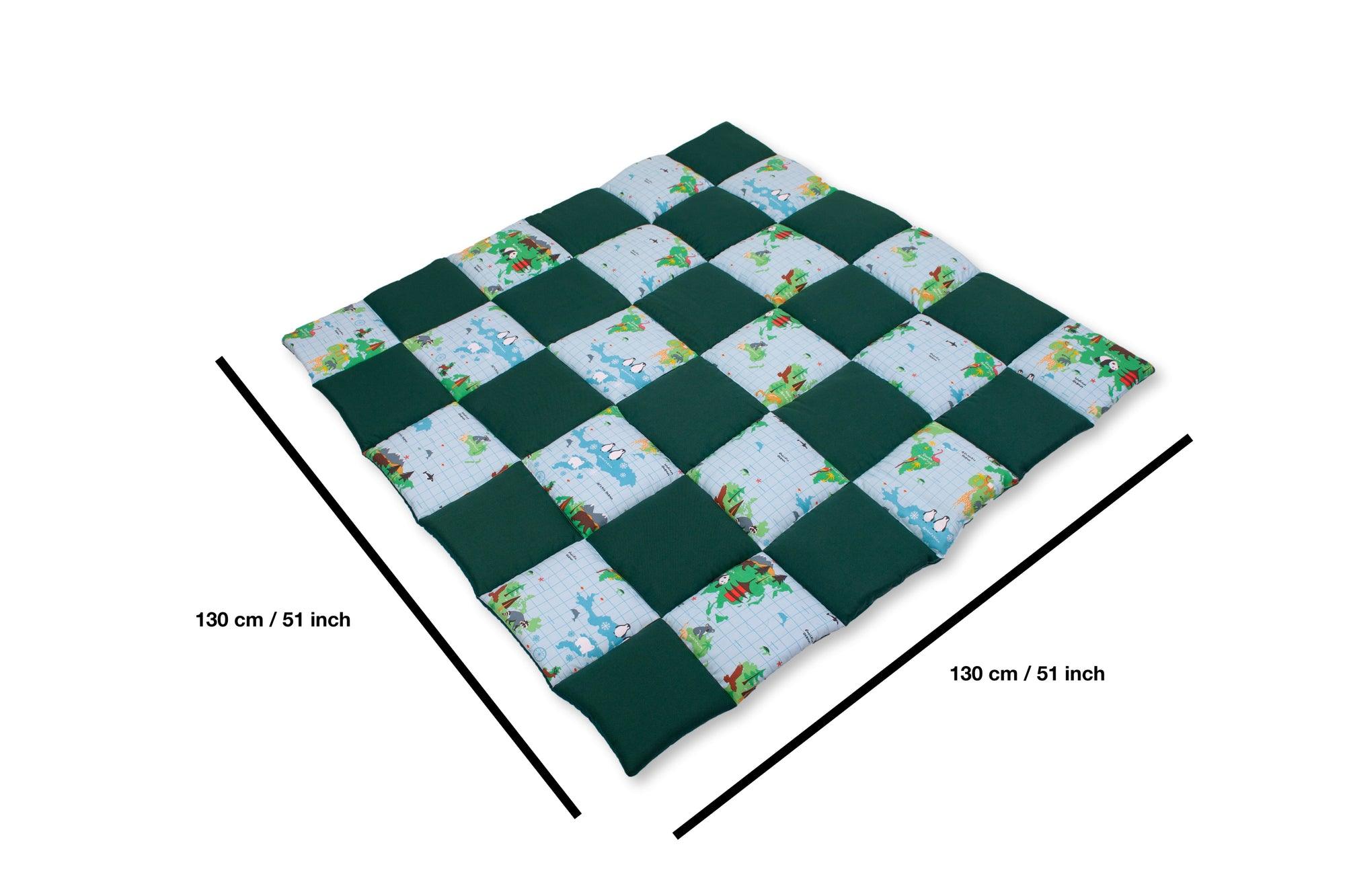 World Map Play Tent And Play Mat