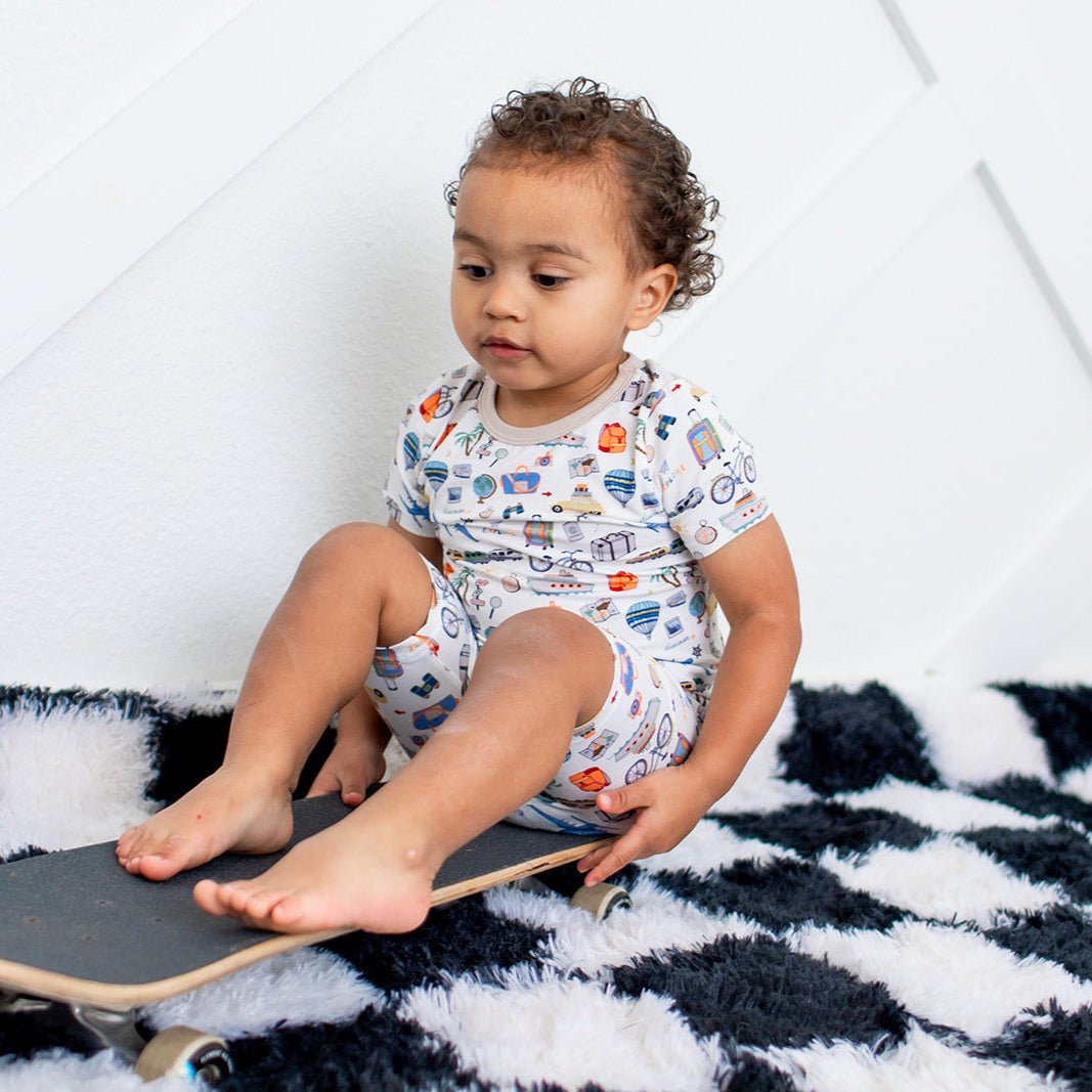 World Traveler Shorts Pjs