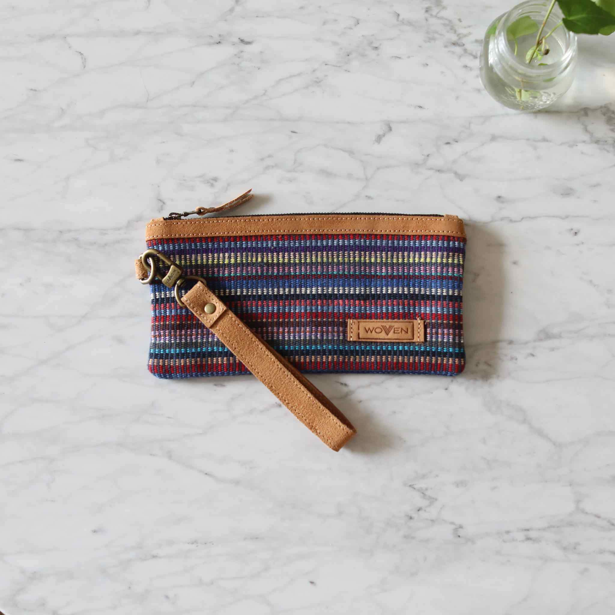 Woven Phone Wallet - Jazzy