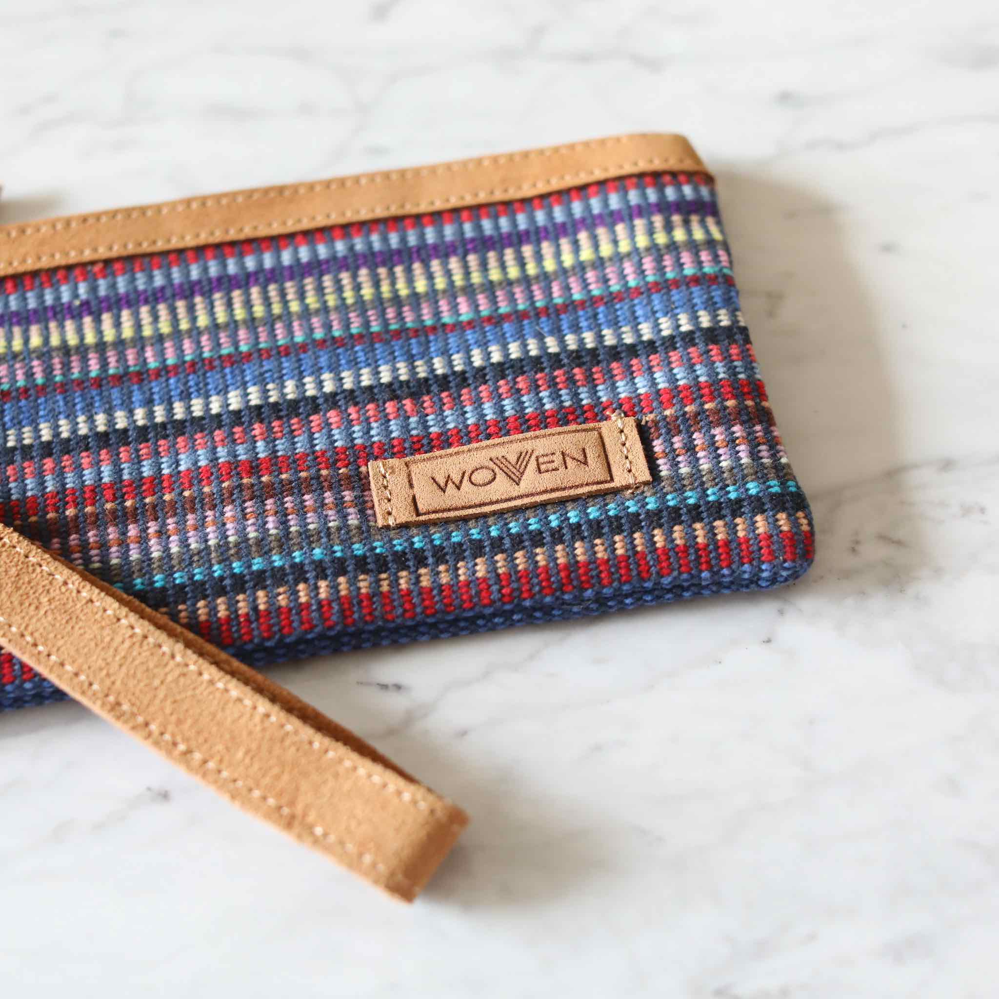 Woven Phone Wallet - Jazzy