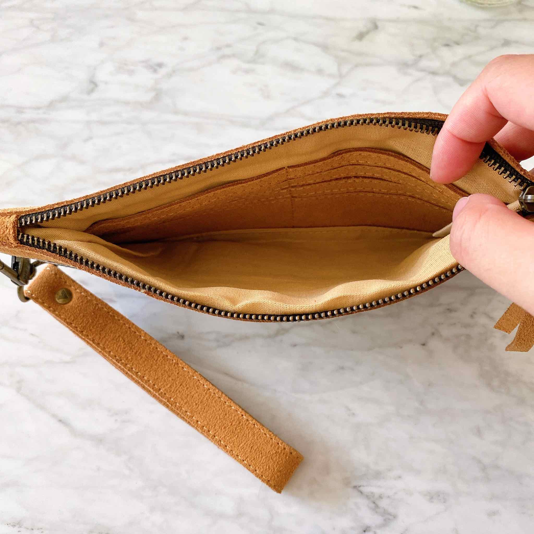Woven Phone Wallet - Stripe