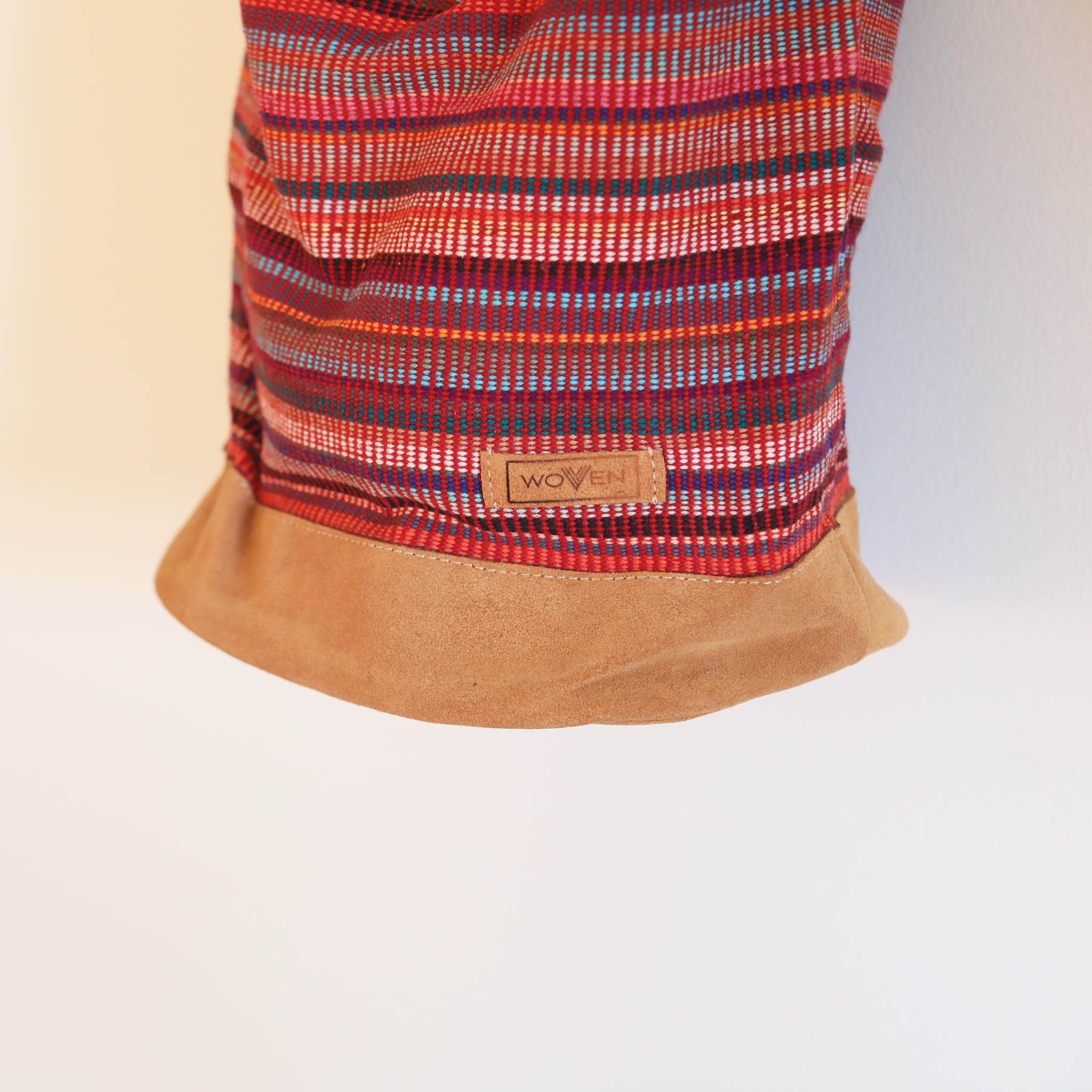 Woven Zipper Sling Bag - Jazzy