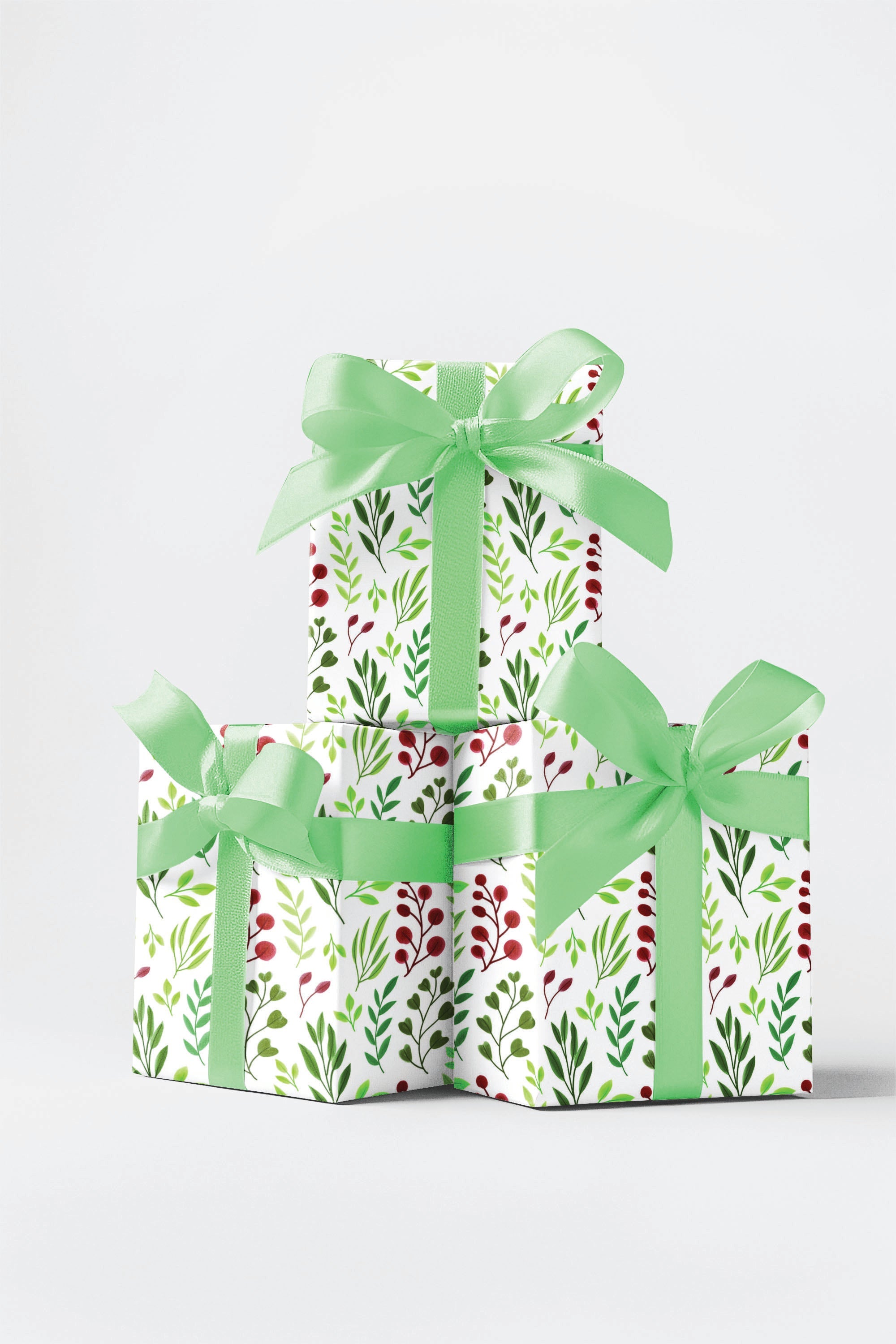 Red Bulbs And Greens