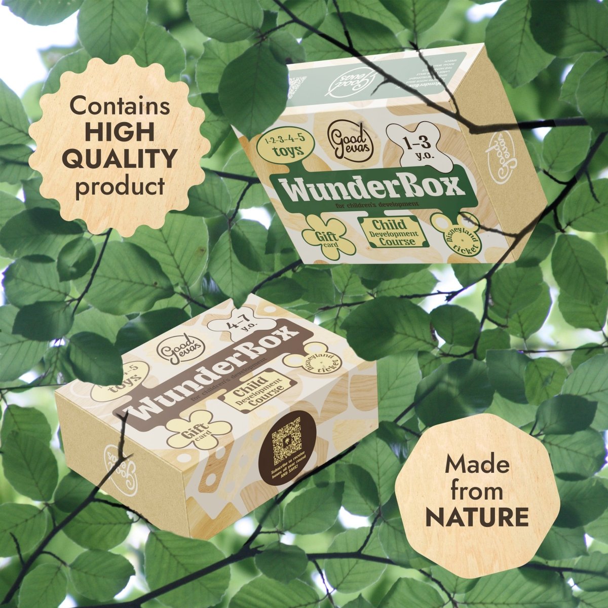 Wunderbox 4-7 Years Old – Developmental Box For Kids