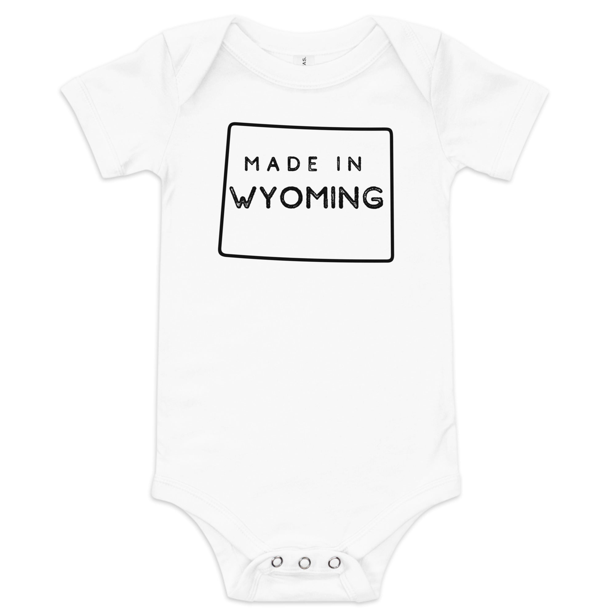 Wyoming Baby Onesie