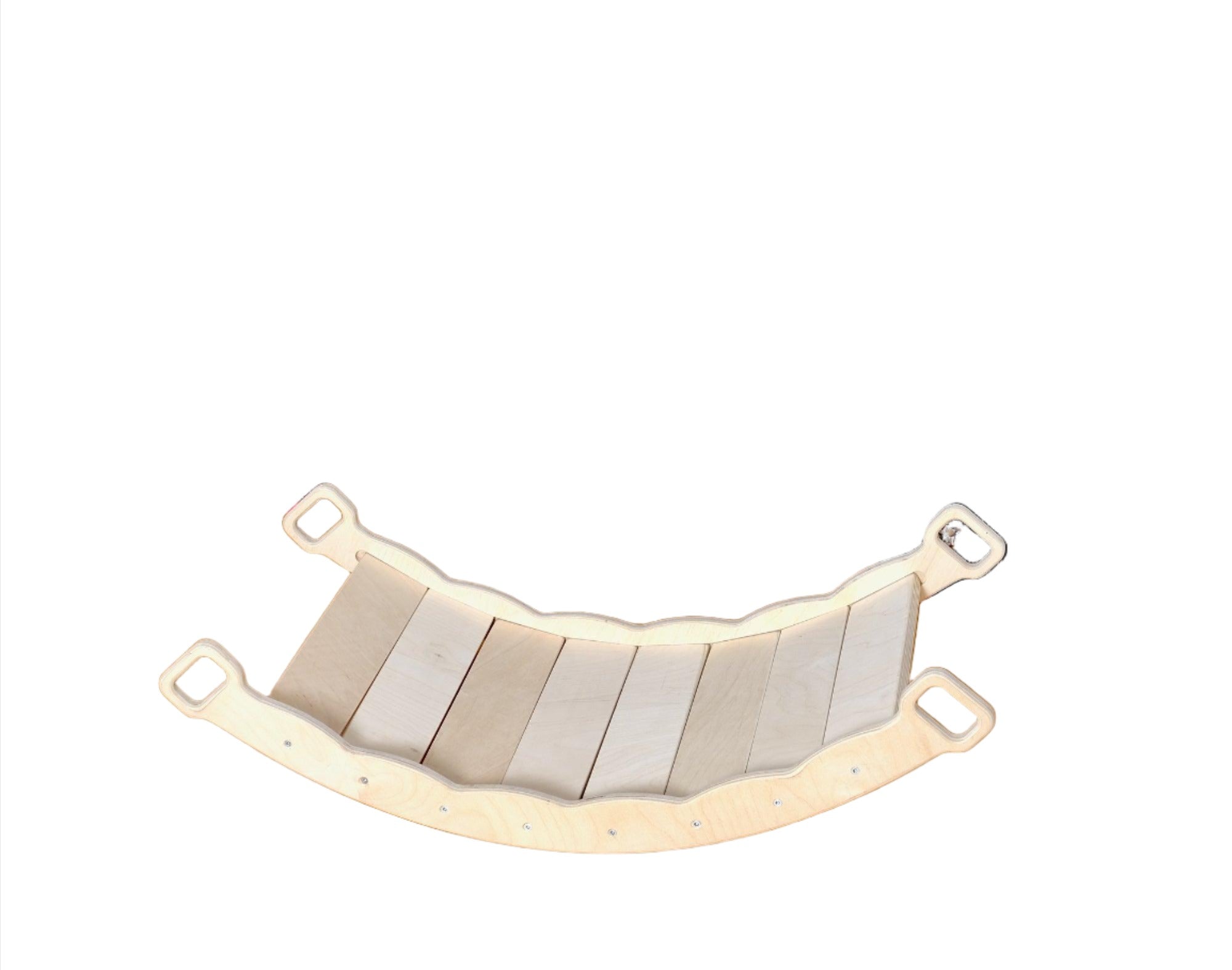 Xl Wooden Balance Board For Toddlers Montessori Balance Toy With Pillow