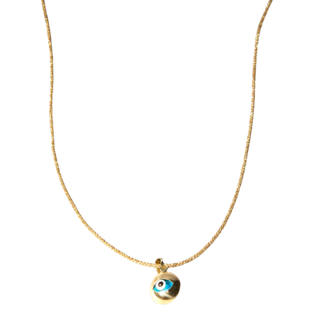 Evil Eye Gold Necklace