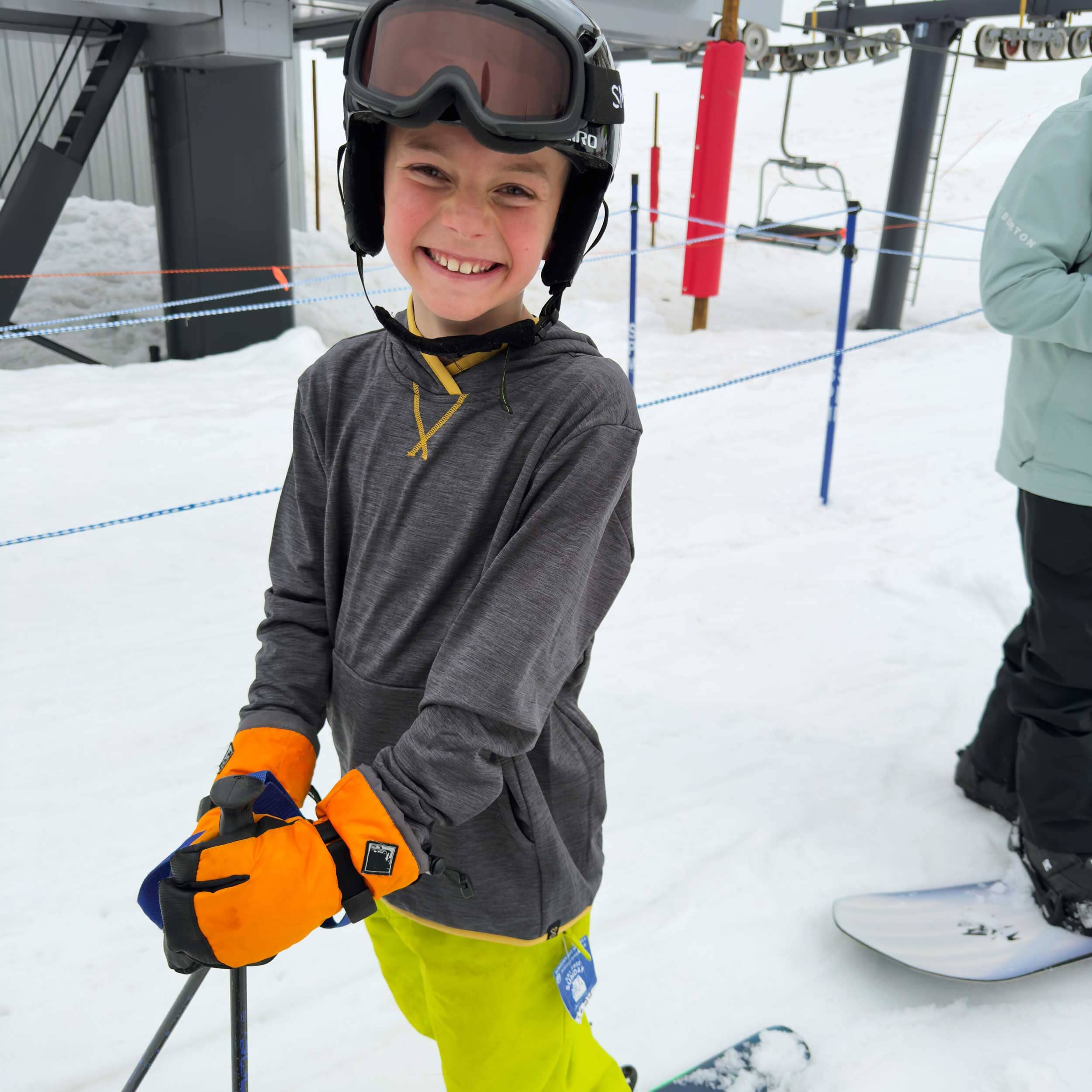 Tumbler - Youth Grid Fleece Hoodie