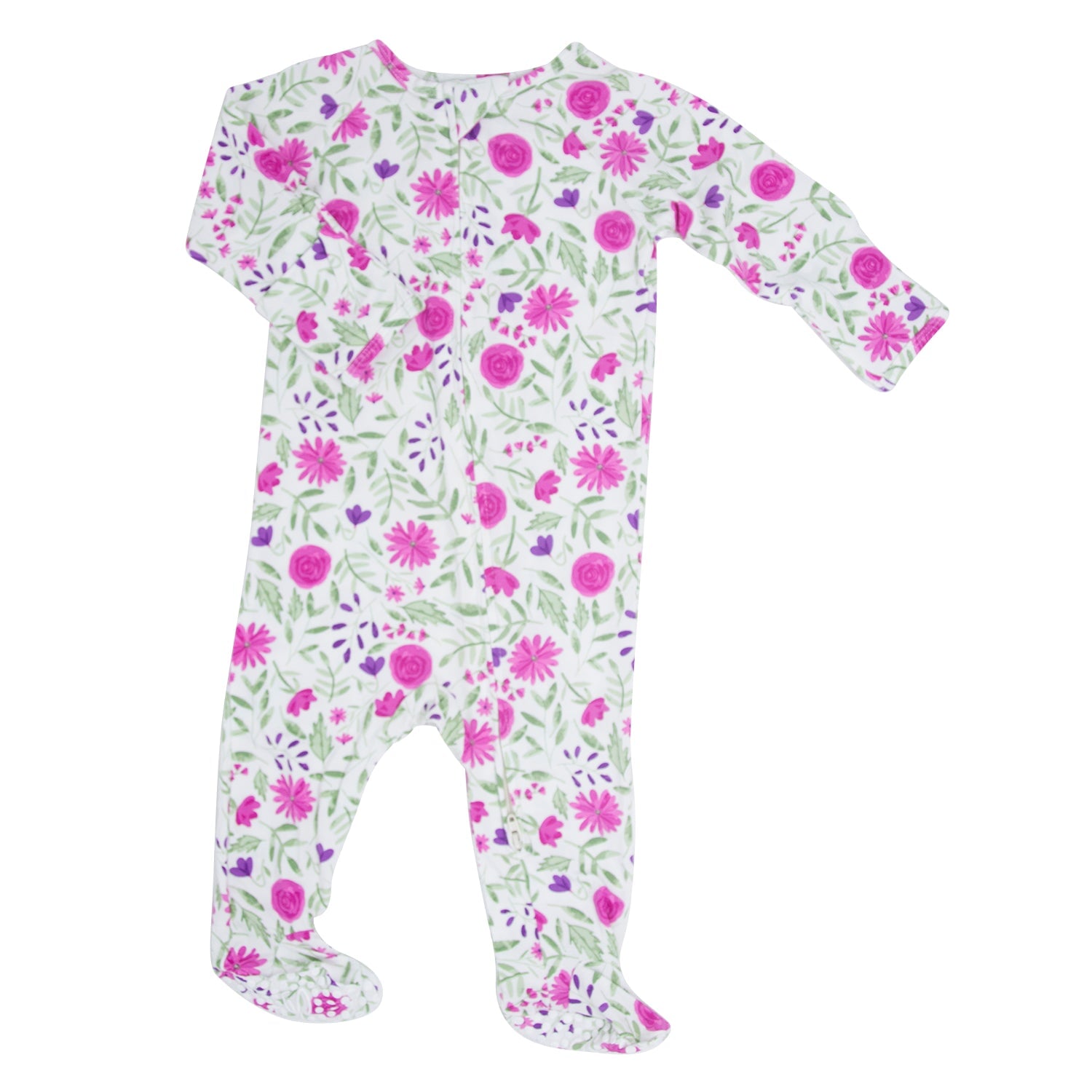 Zipper Footie - Lainey