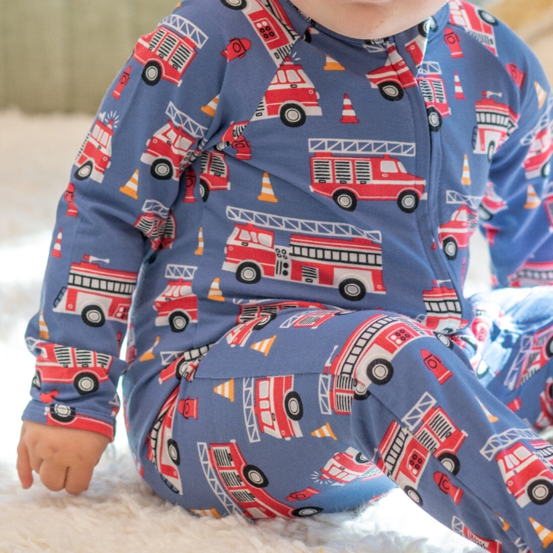 Zipper Footie - Cameron