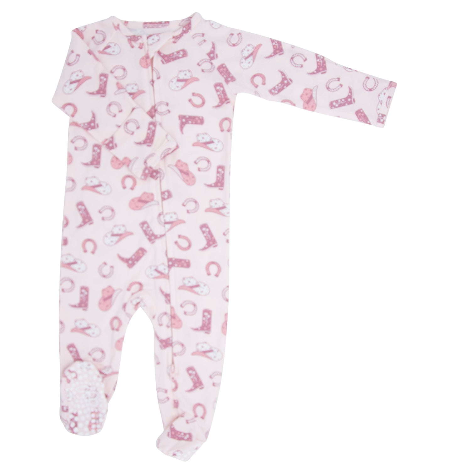 Zipper Footie - Gwen