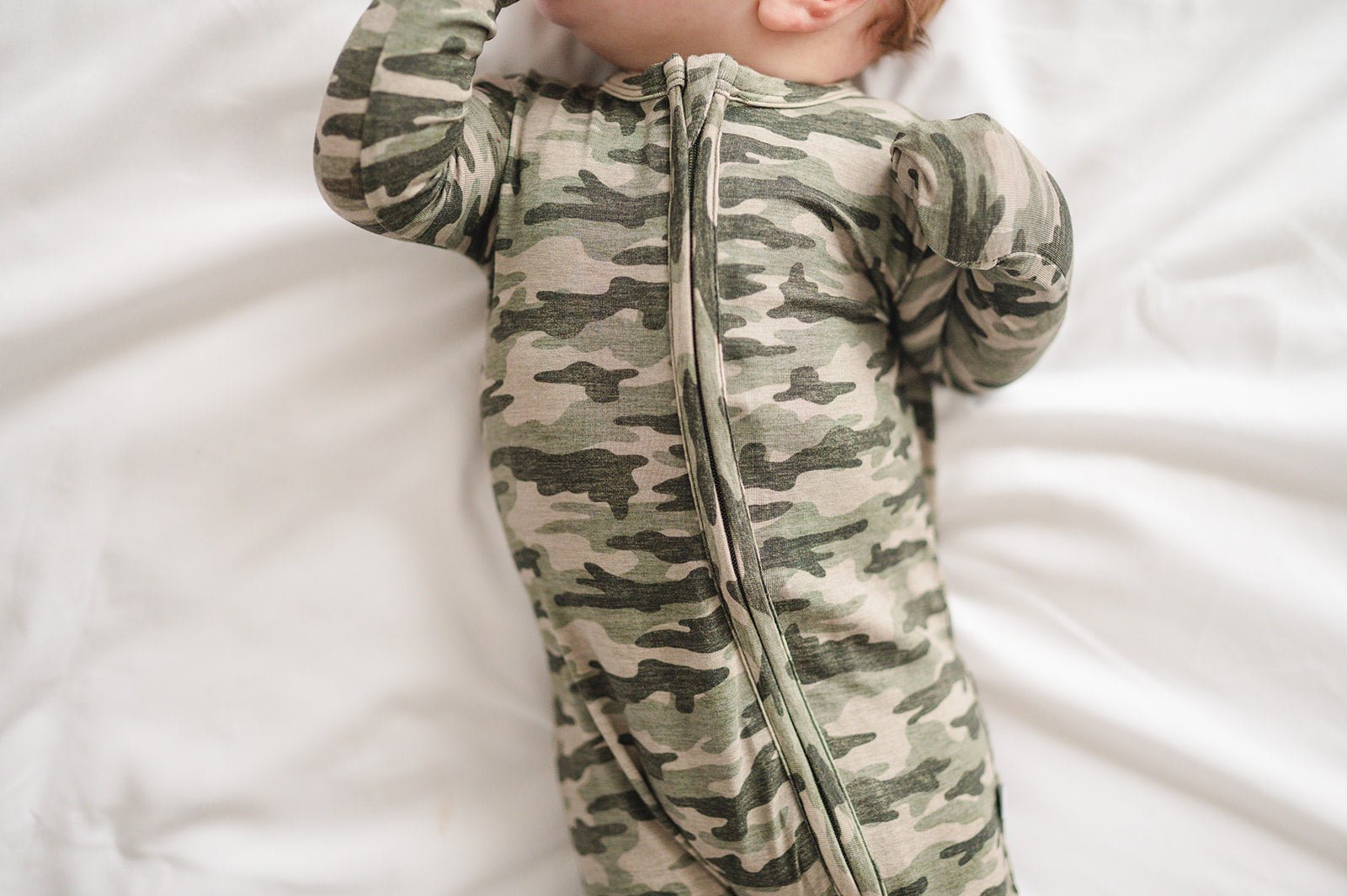 Zipper Romper - Camo