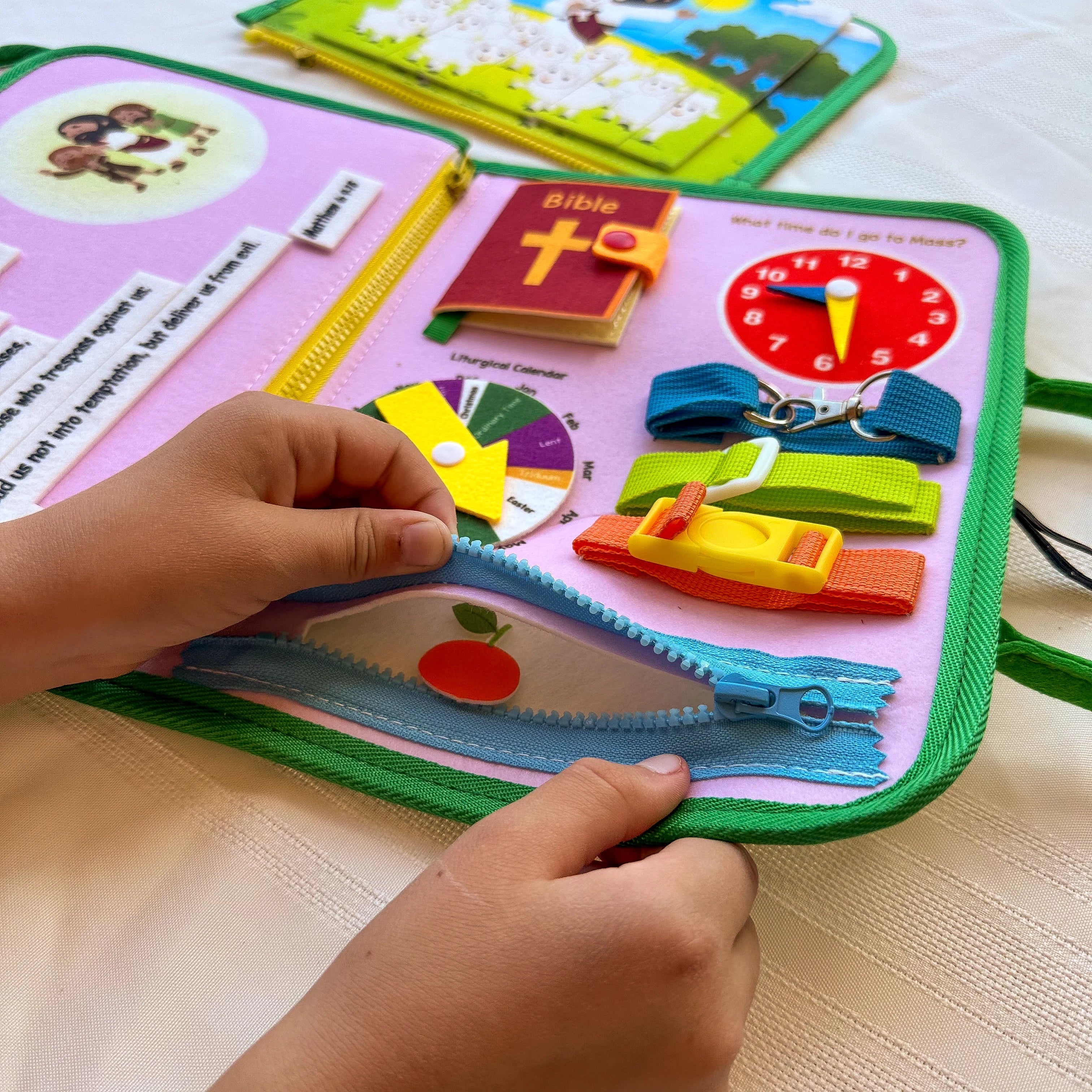 My Pray And Play Busy Book - A Quiet Felt Book