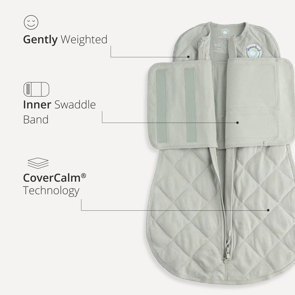 Dream Weighted Sleep Swaddle, 0-6 Months