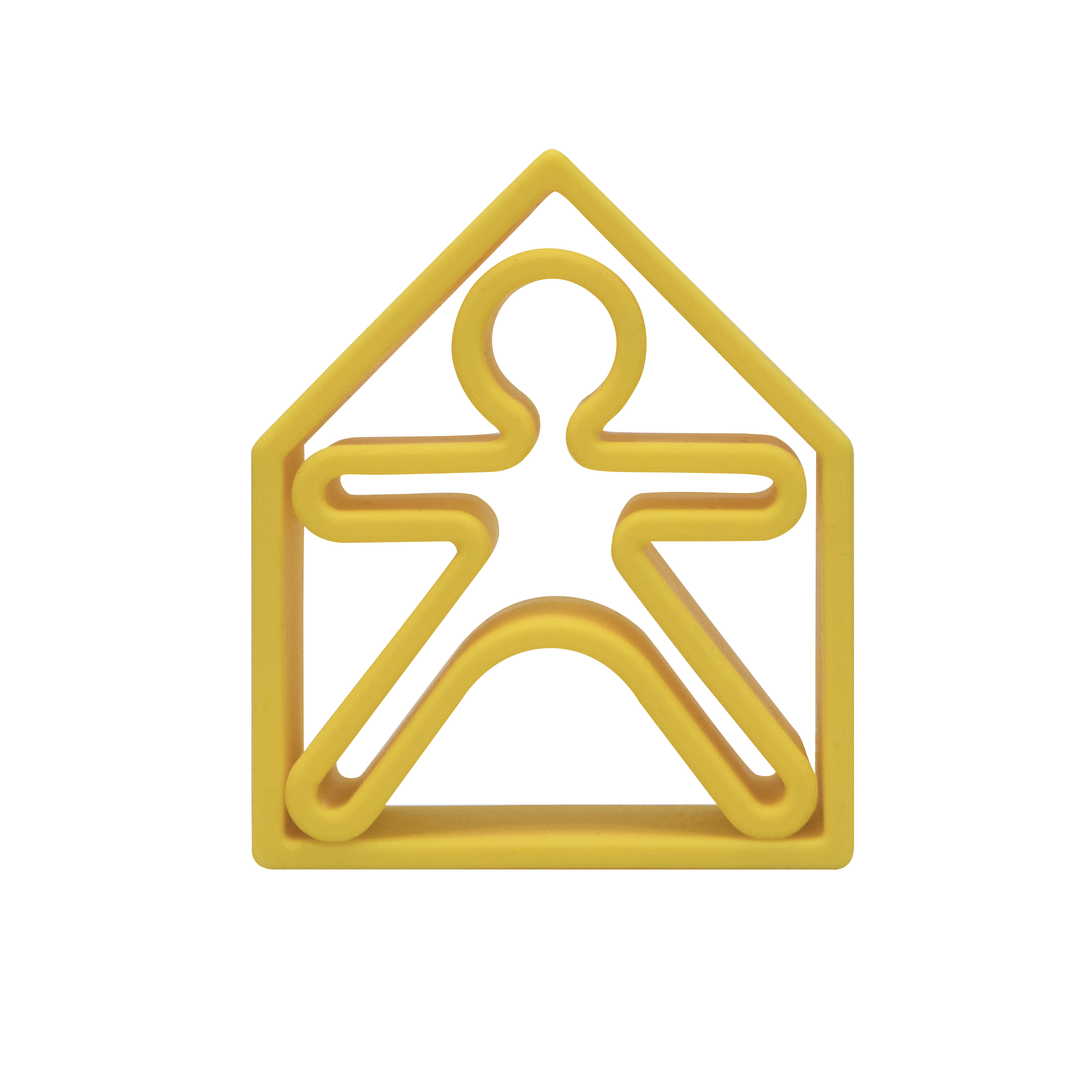 Neon Yellow Kid in House