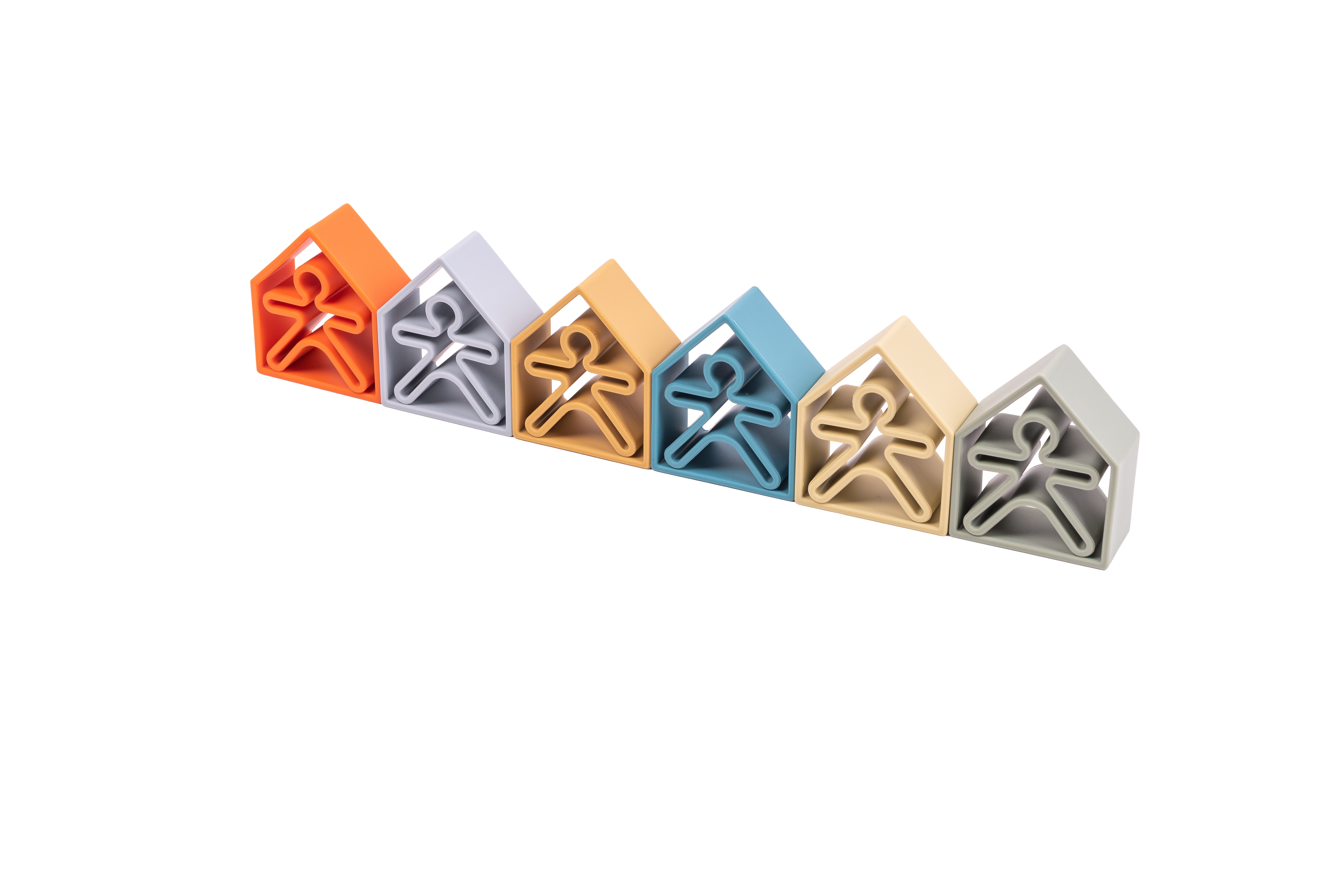 Nature Kids & Houses 6 Pack