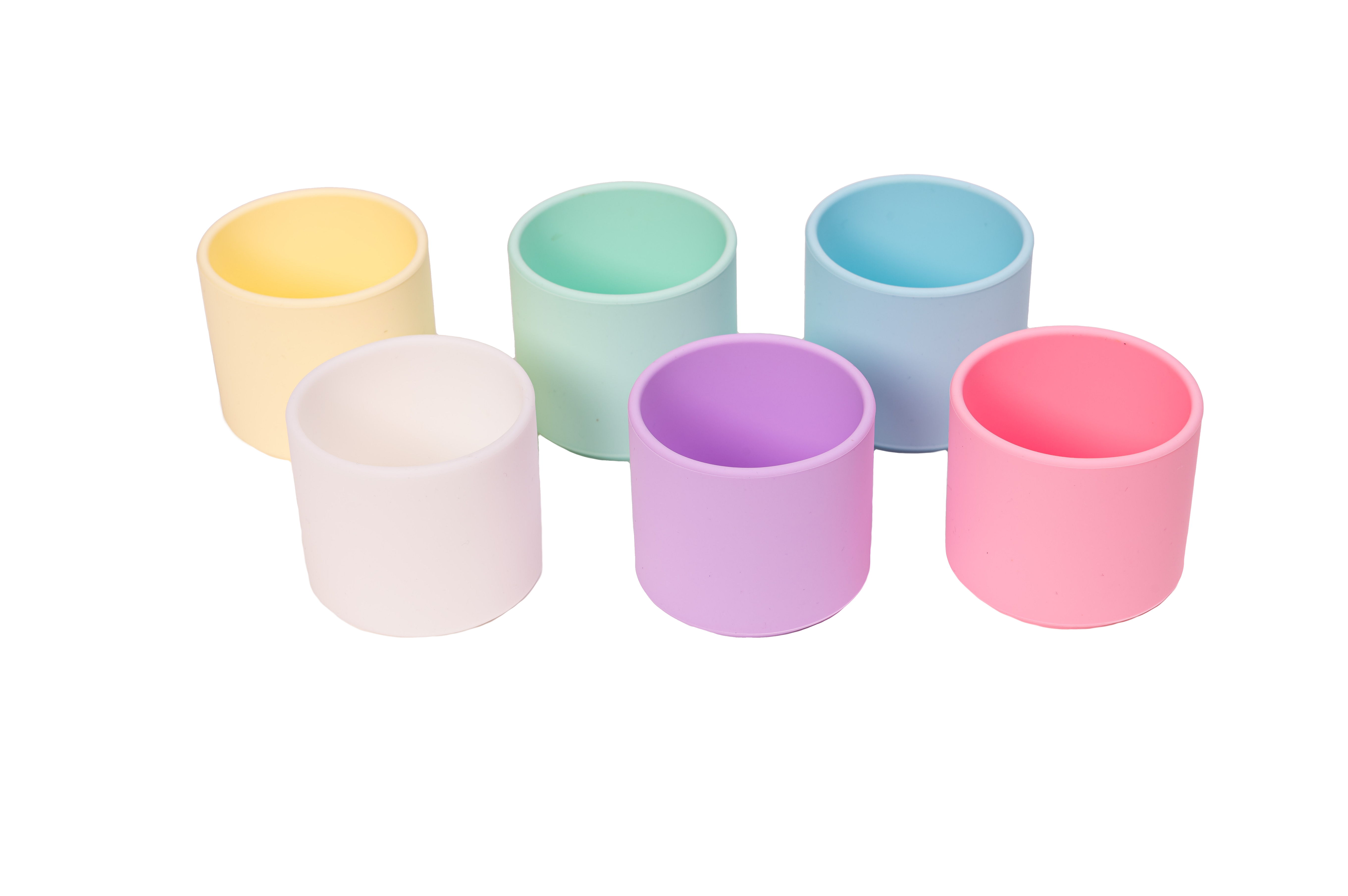 6 Pastel Stacking Cups
