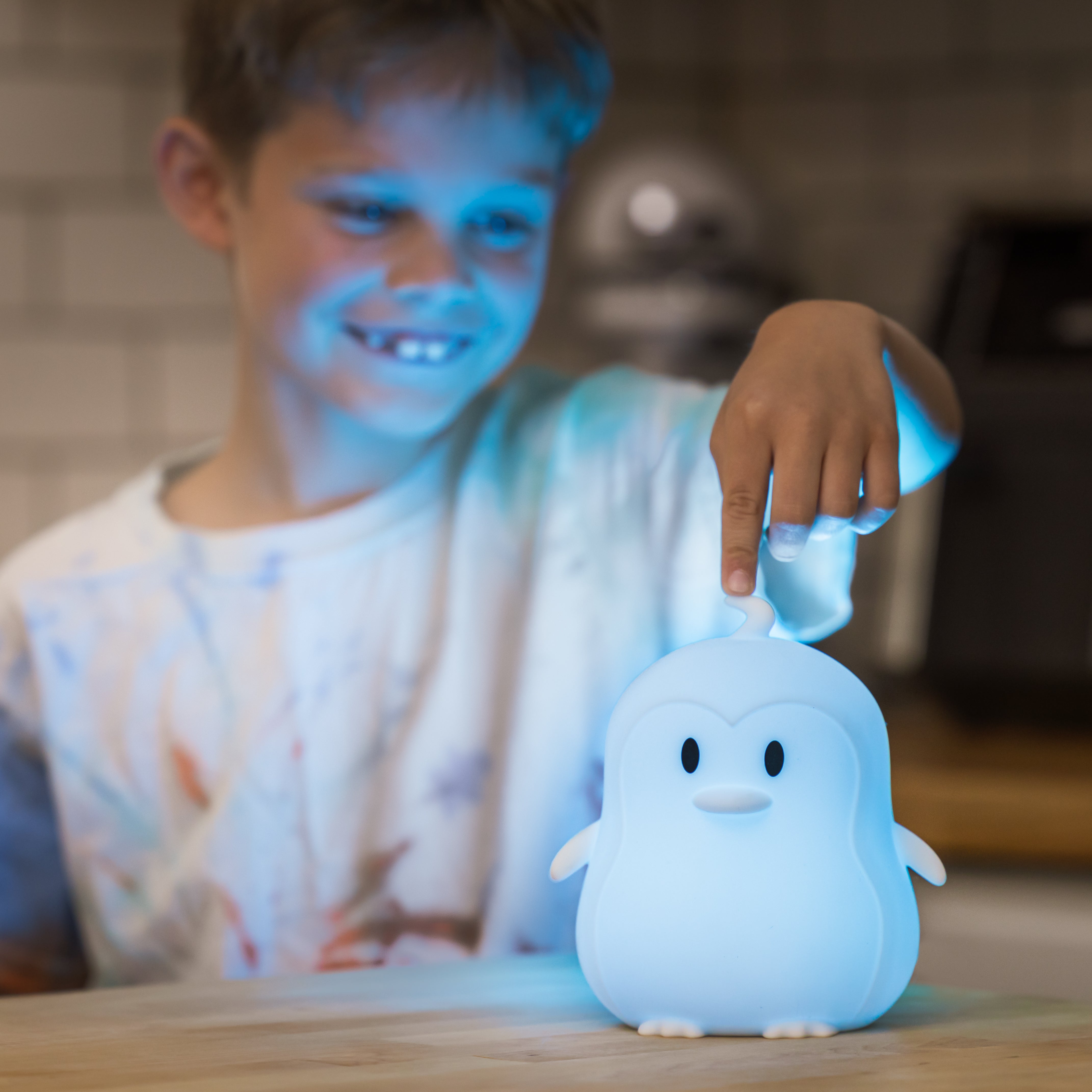 LumiPets®Penguin - Children's Nursery Touch Night Light