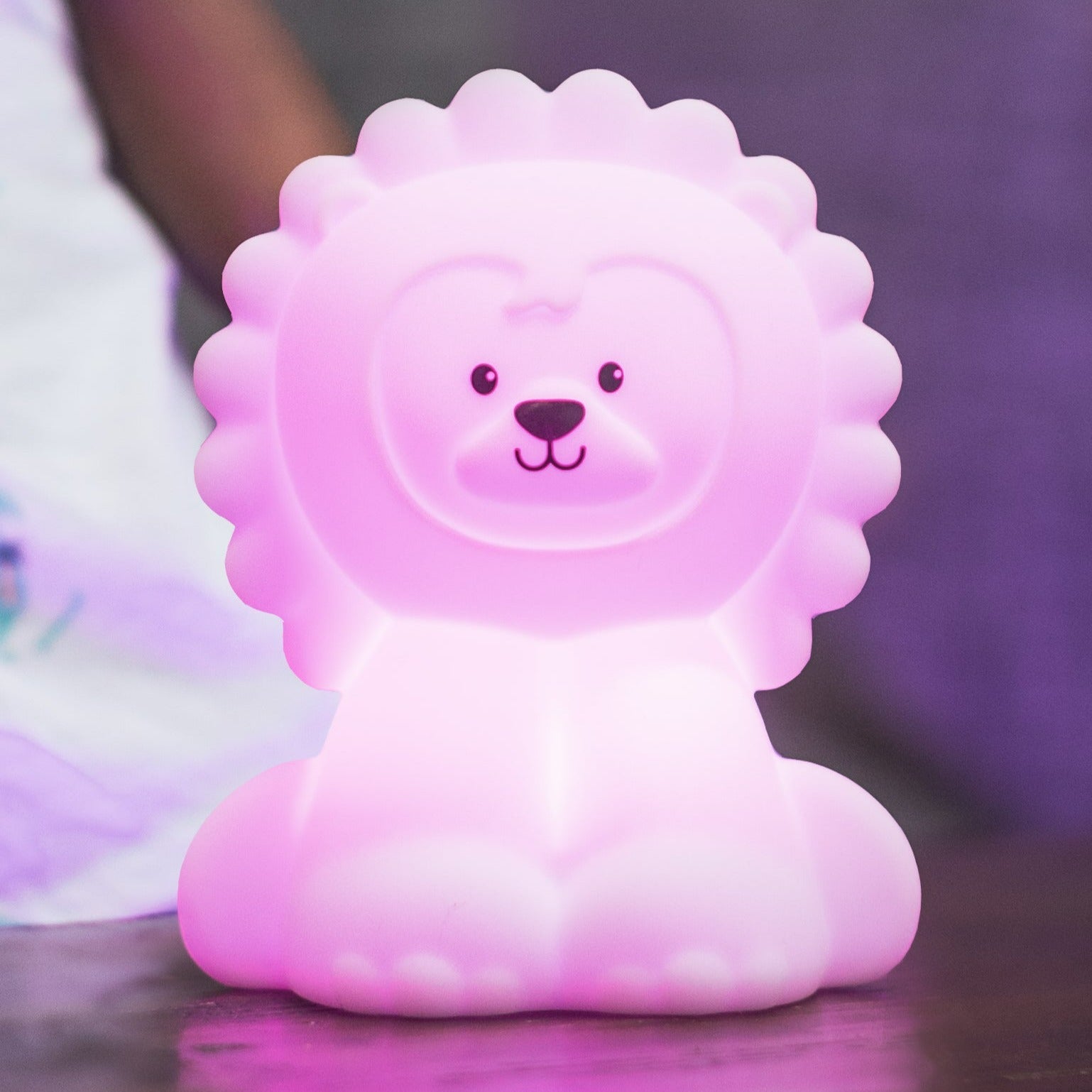 LumiPets® Lion - Children's Nursery Touch Night Light