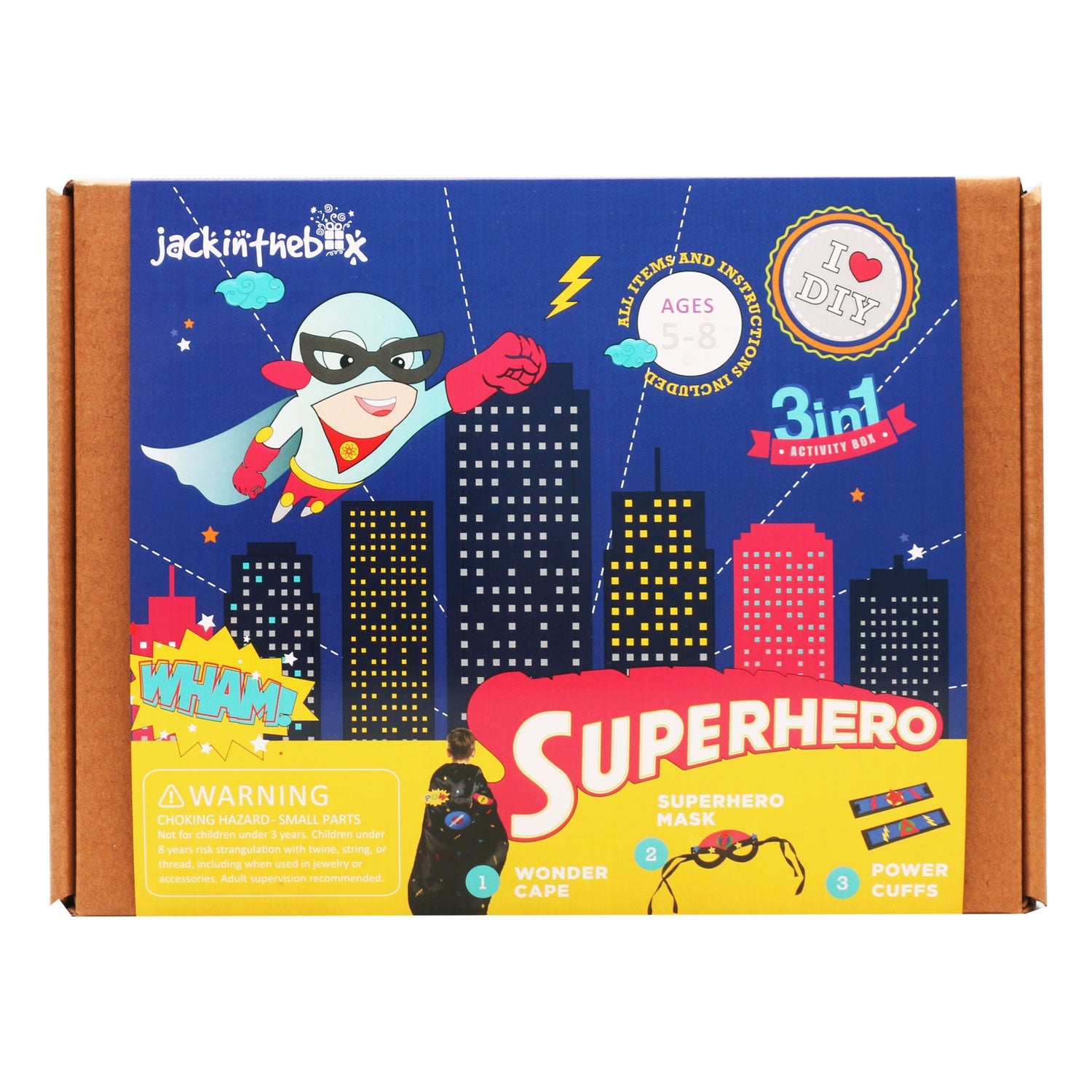 JackInTheBox 3-in 1 Superhero