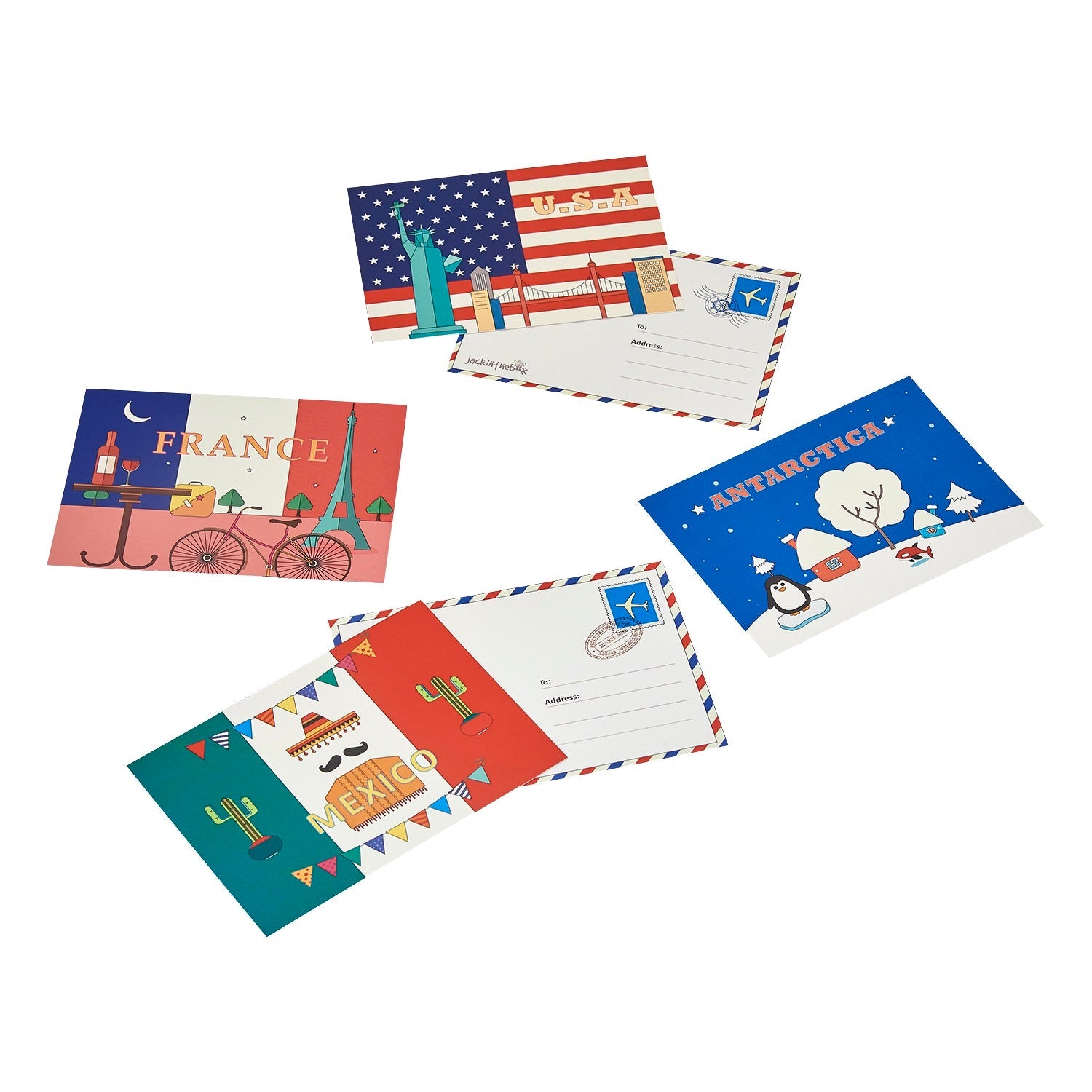 JackInTheBox 6-in-1 Around The World